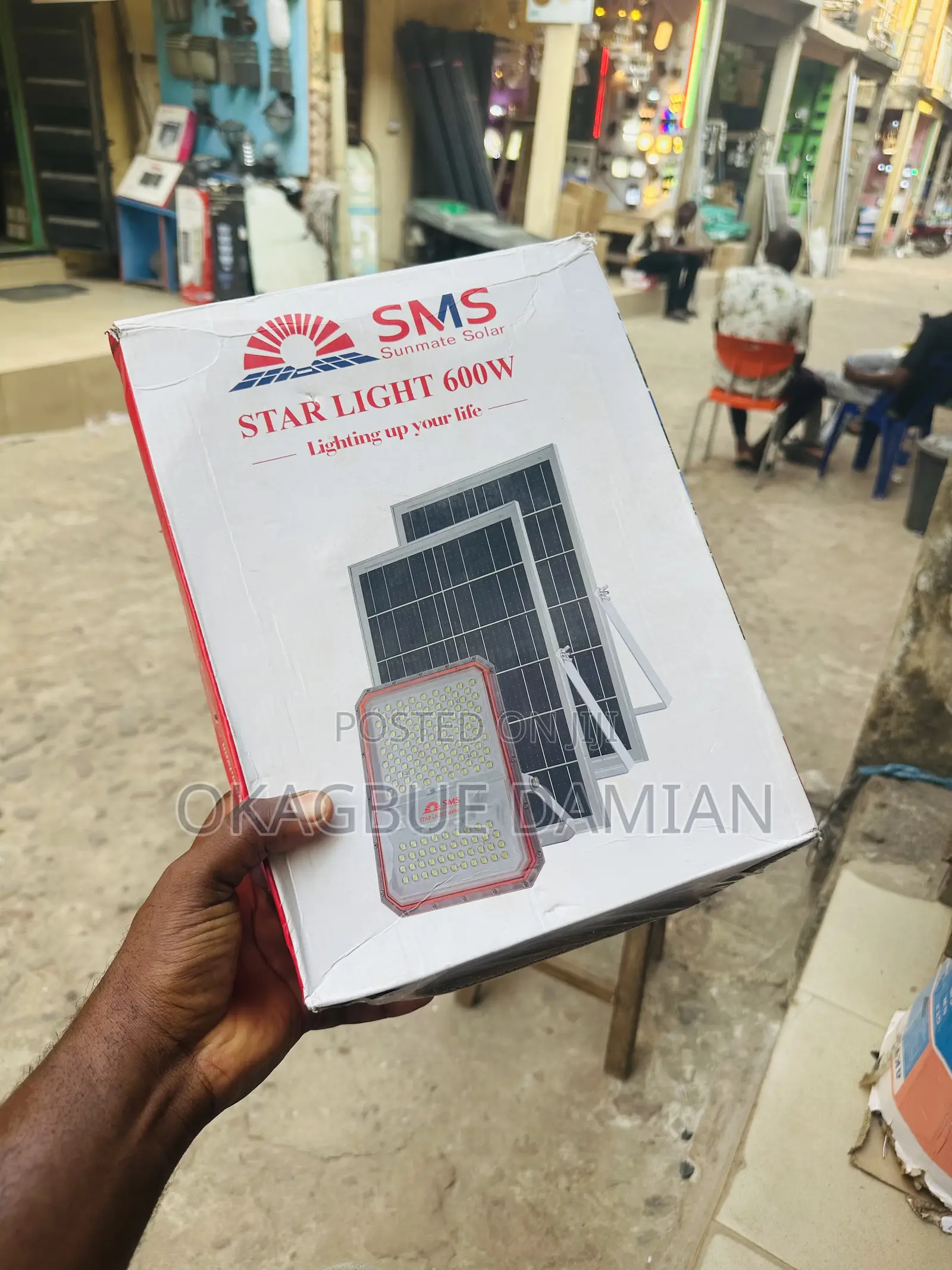 SMS Solar Flood Lighting SMS 150watts/600watts