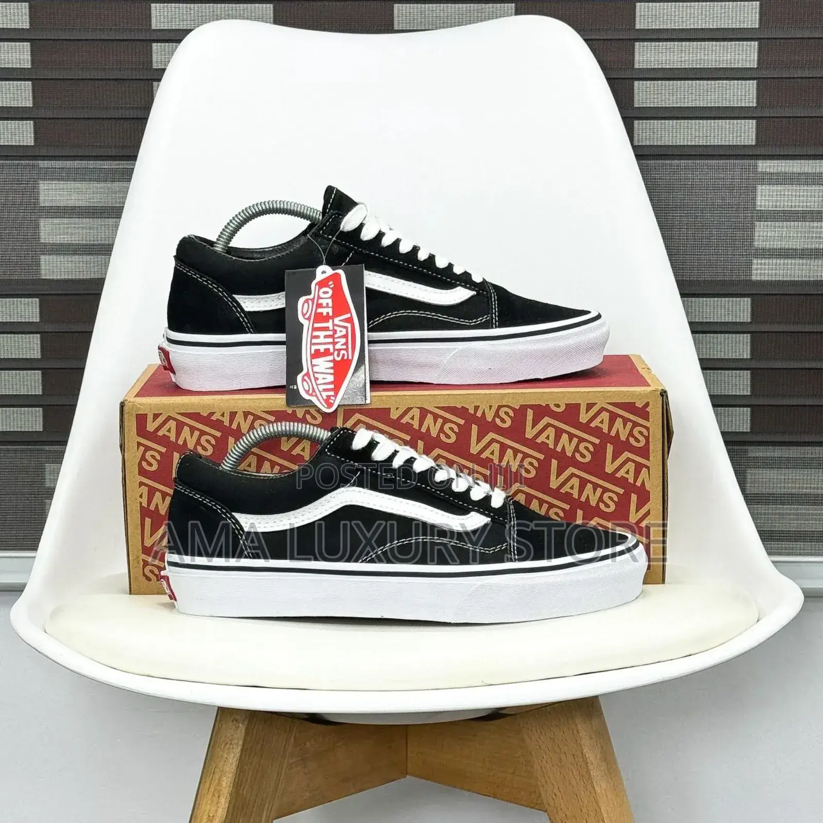 Vans Off The Wall Classic Old School Luxury Designer Sneakers