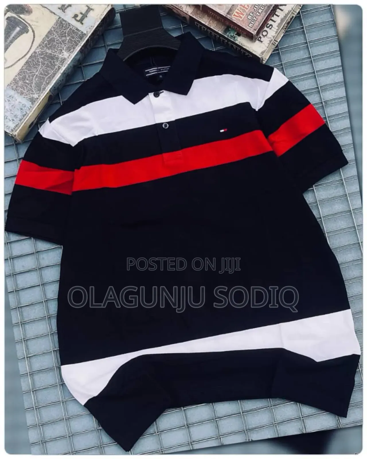Italian Luxury Collar T-Shirt
