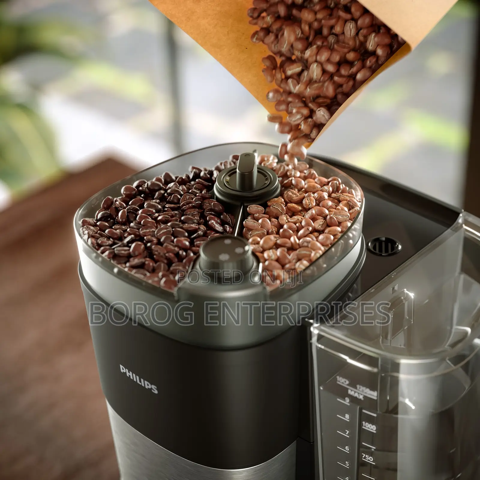 Philips All-in-1 Brew Drip Coffee Maker With Built-in Grinder-Hd7900