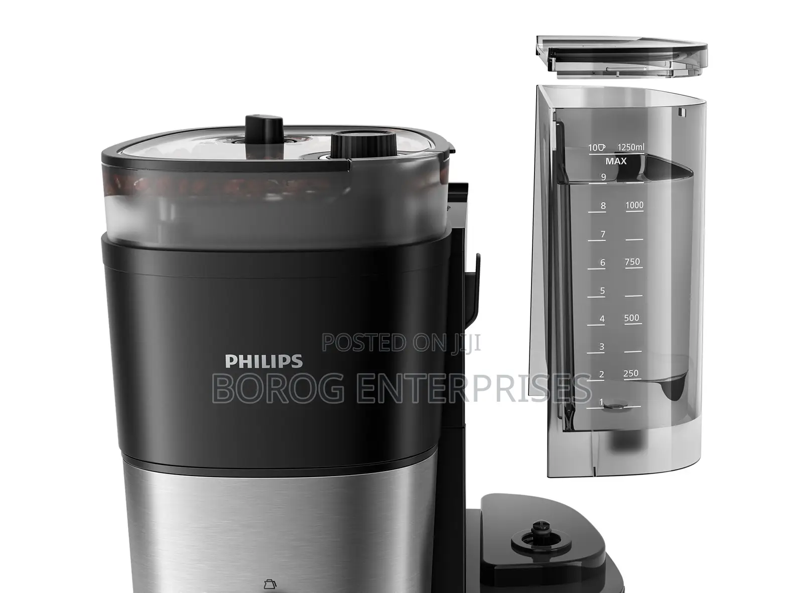 Philips All-in-1 Brew Drip Coffee Maker With Built-in Grinder-Hd7900