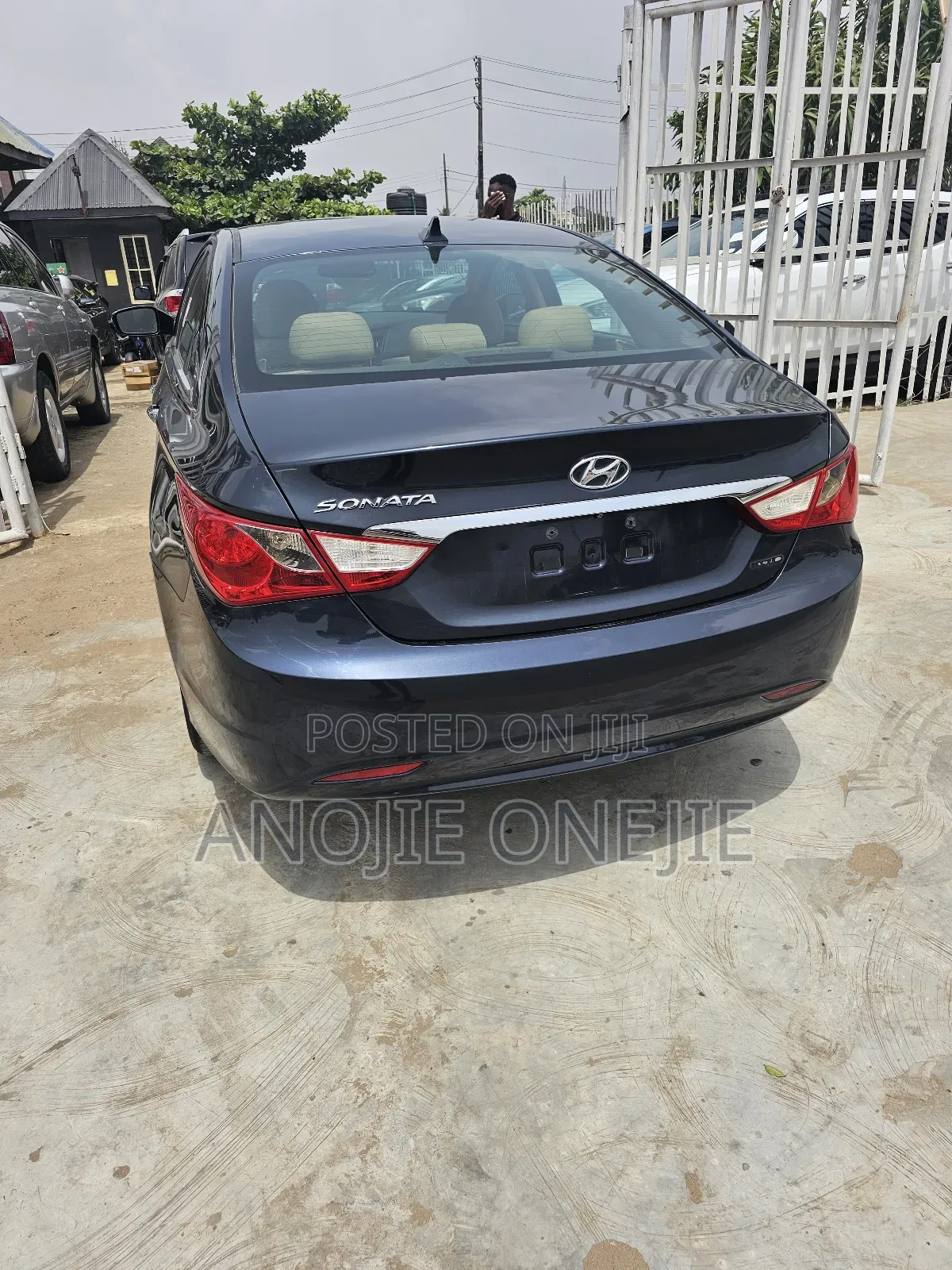Hyundai Sonata Limited 2.0T Sedan (2.0L 4cyl 6A) 2011 Blue