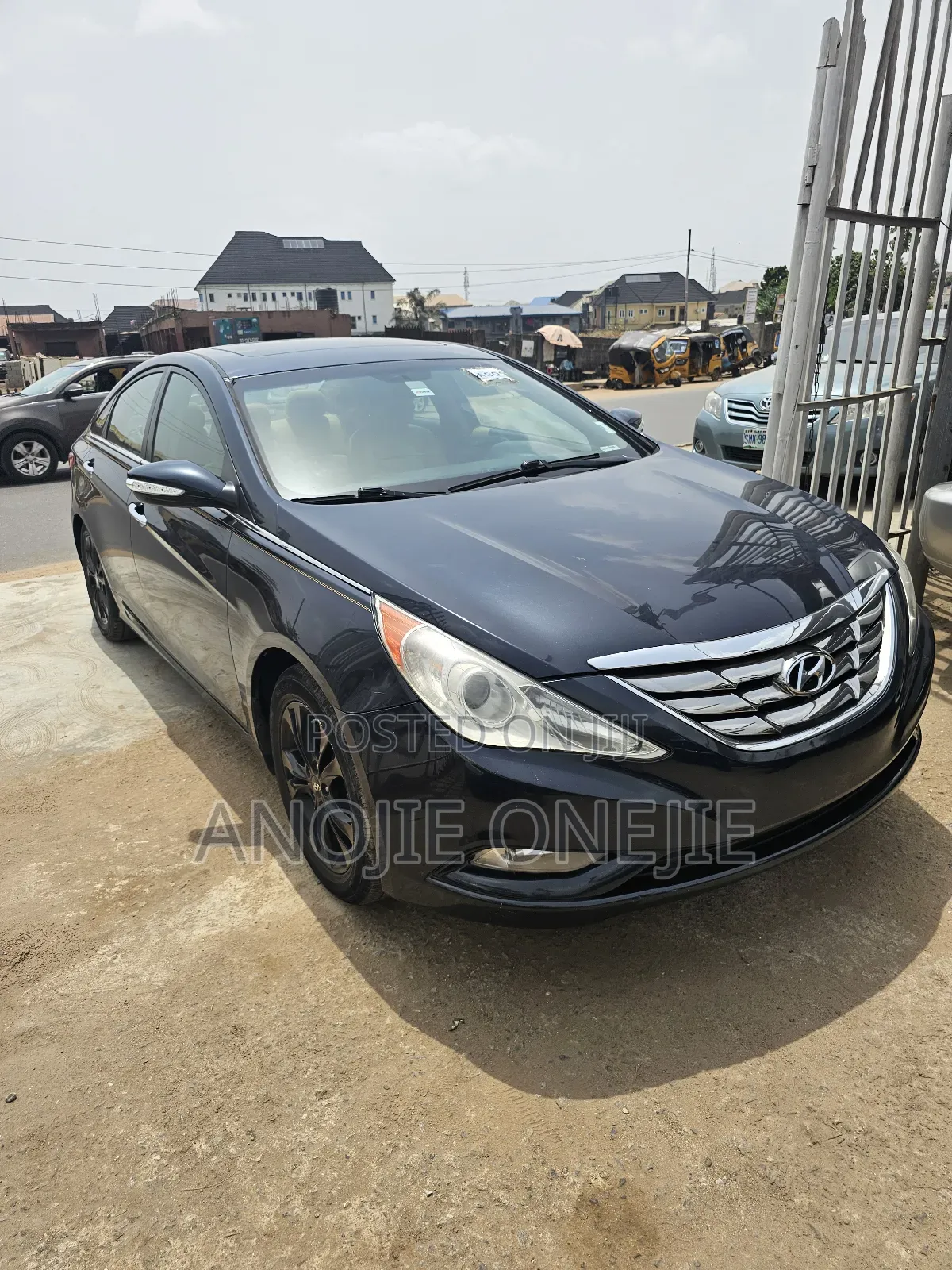 Hyundai Sonata Limited 2.0T Sedan (2.0L 4cyl 6A) 2011 Blue
