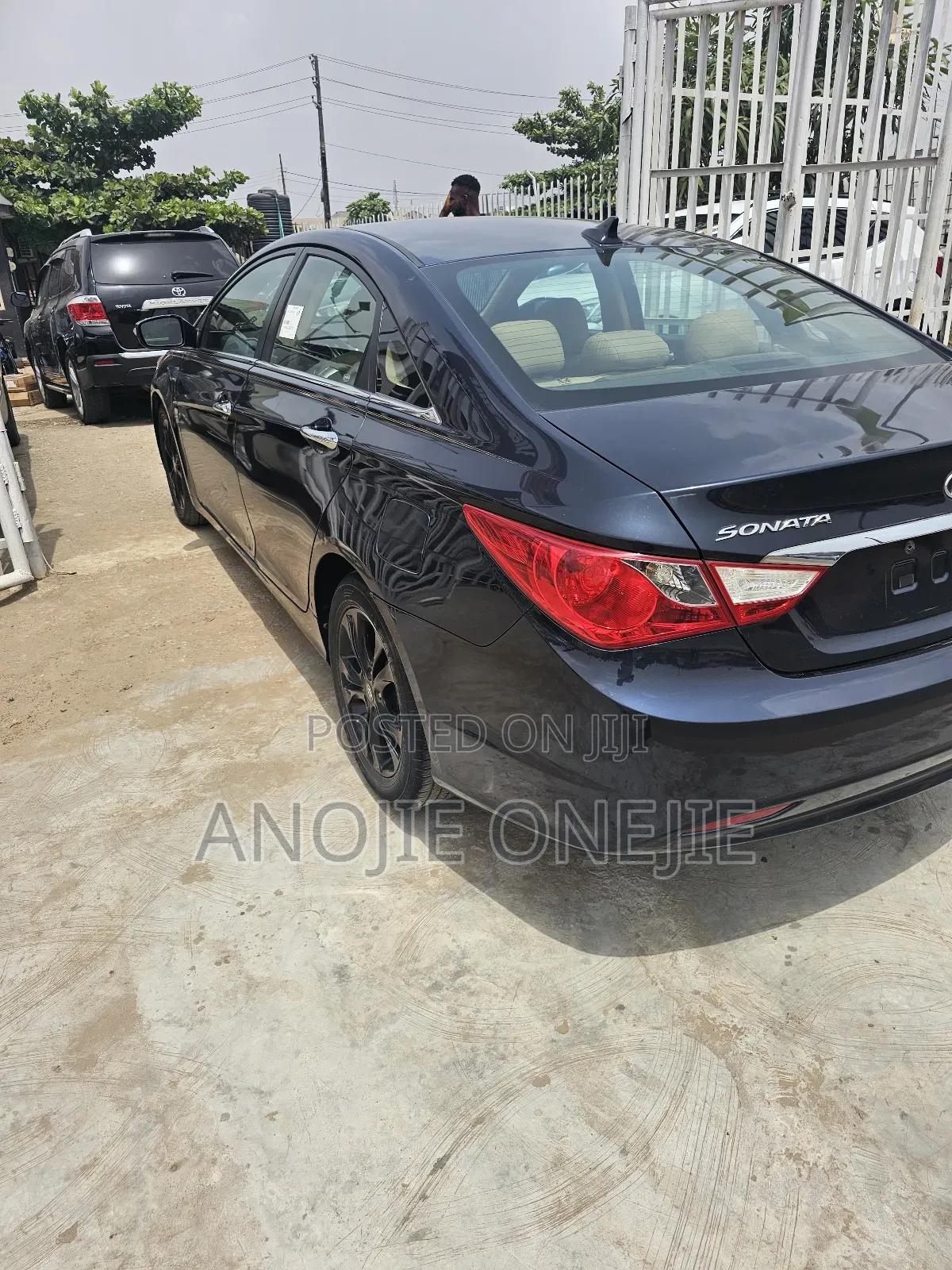 Hyundai Sonata Limited 2.0T Sedan (2.0L 4cyl 6A) 2011 Blue