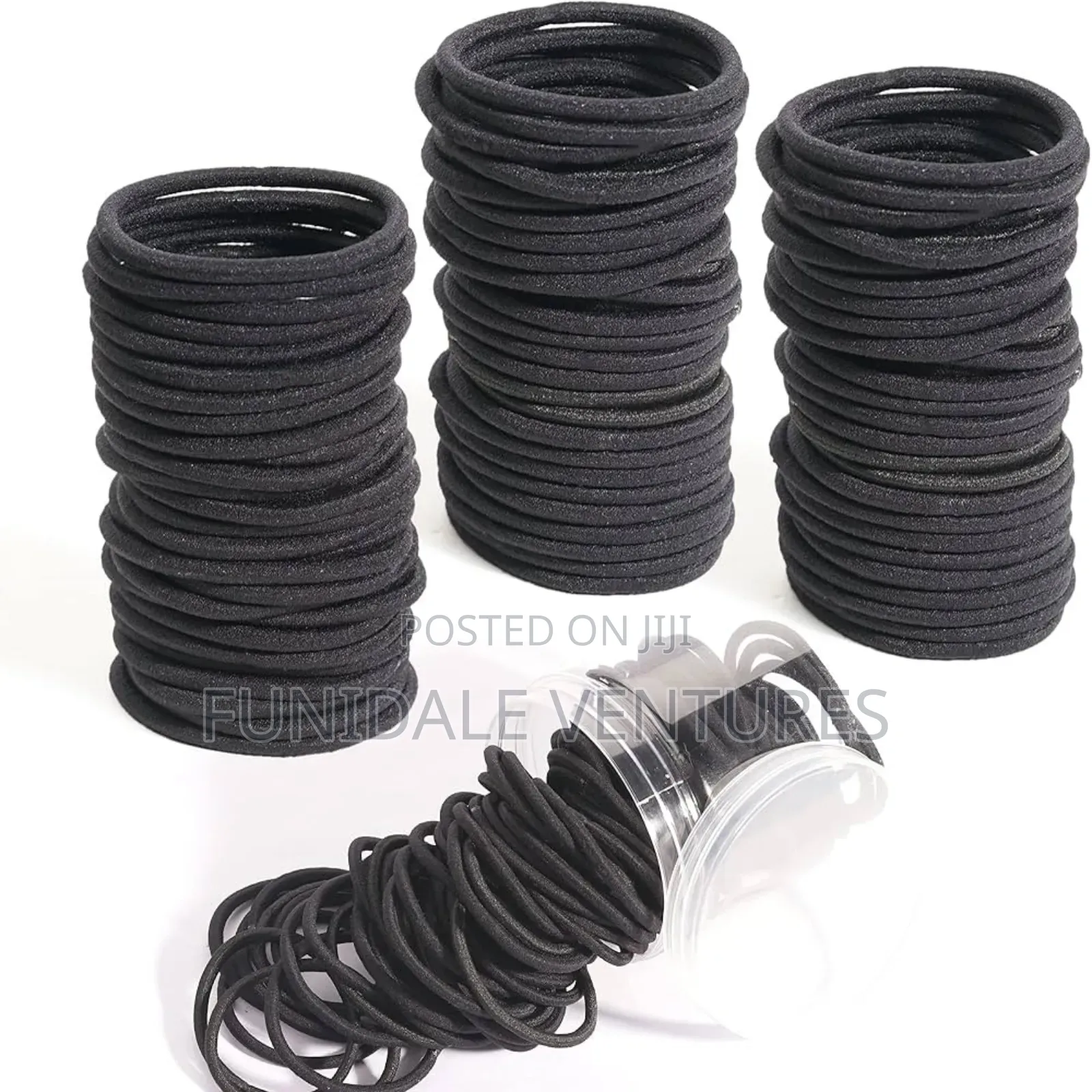 120pcs 3mm Hair Elastic Ties