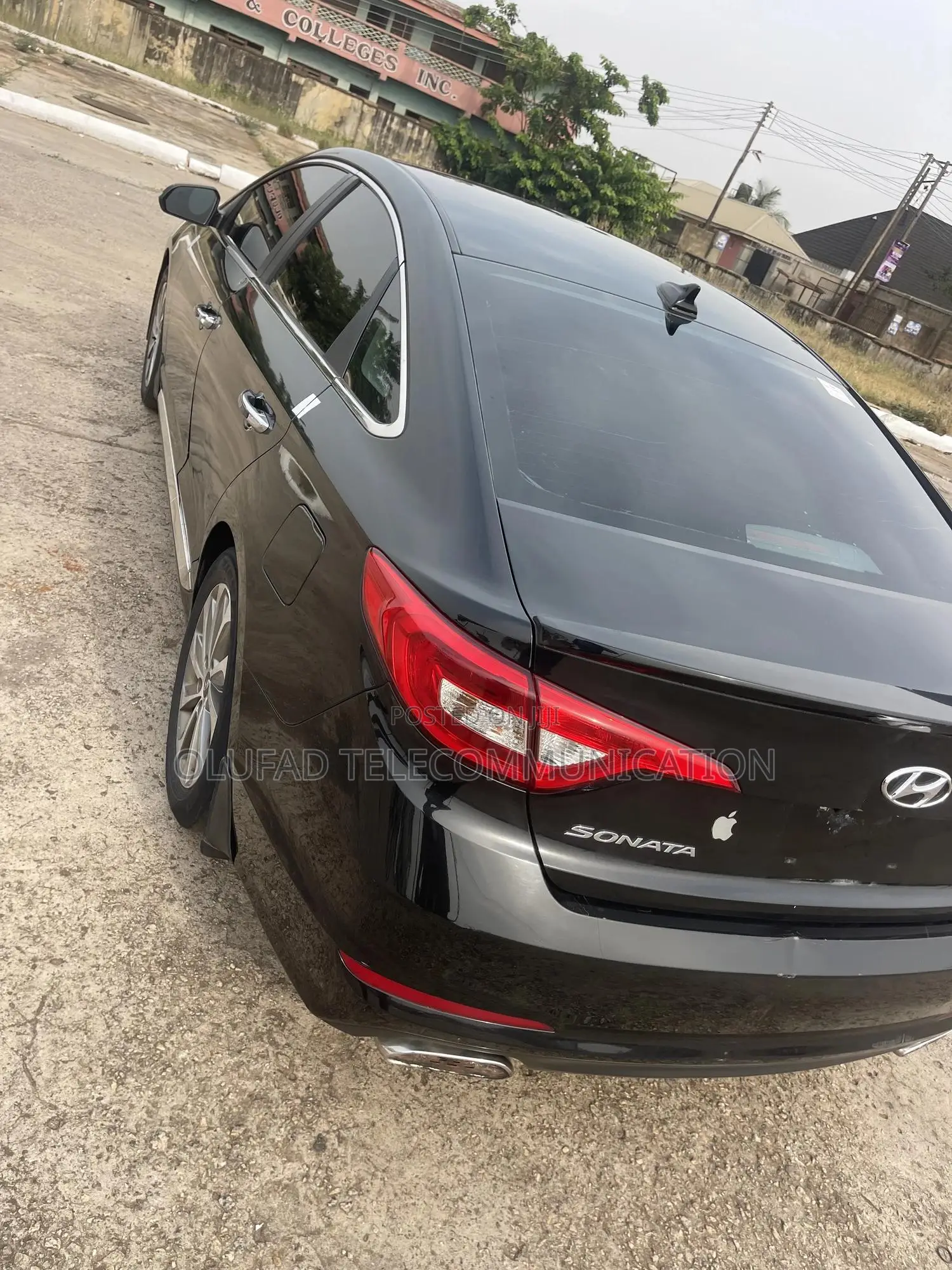 Hyundai Sonata SE 4dr Sedan (2.4L 4cyl 6A) 2015 Black