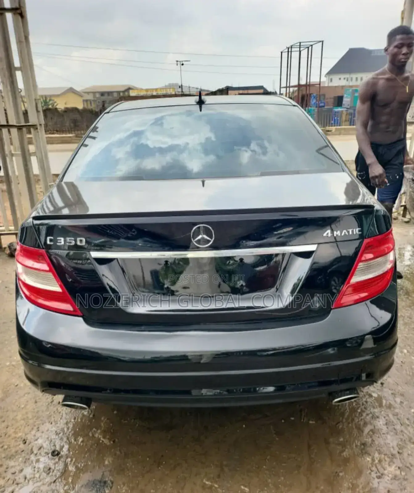 Mercedes-Benz C300 Luxury 4Matic Sedan AWD (3.0L 6cyl 7A) 2011 Black
