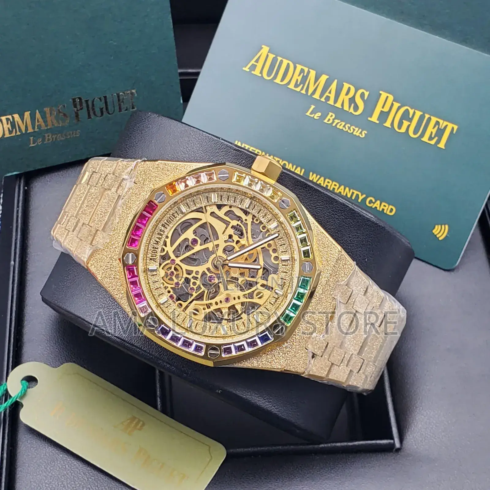 Audemars Piguet Luxury Frosted Strap Designer Men's Wristwatches