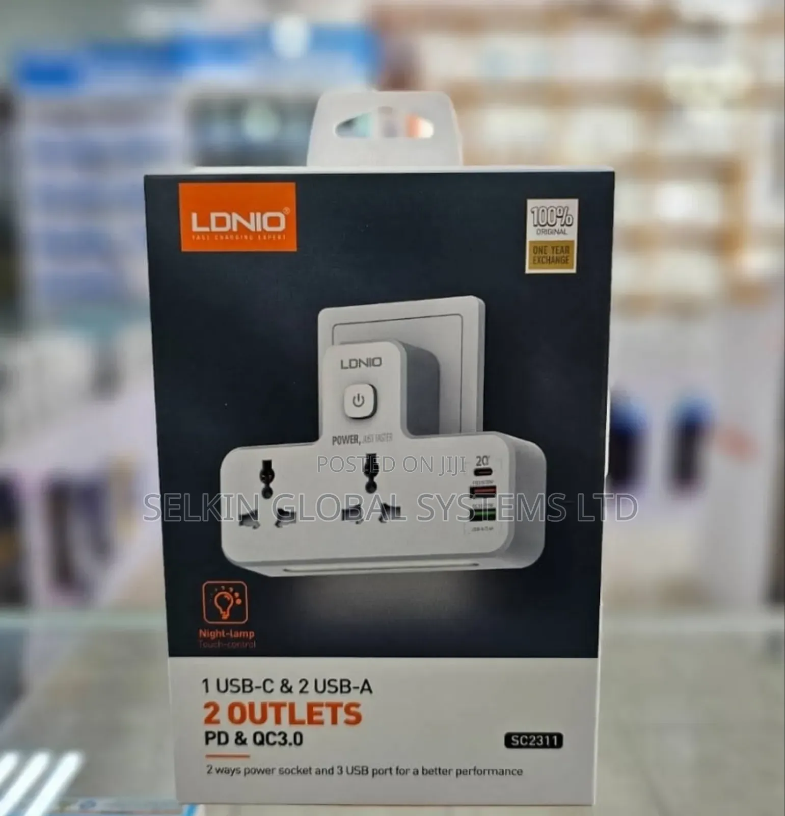 Ldnio Sc2311 Power Socket Adapter