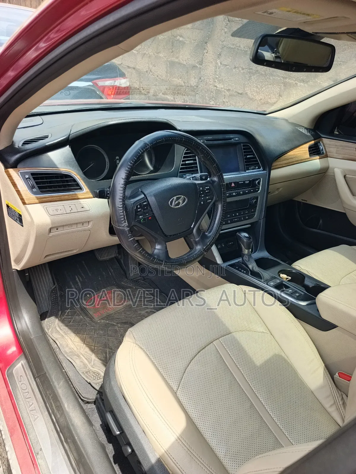 Hyundai Sonata Limited 4dr Sedan (2.4L 4cyl 6A) 2014 Red