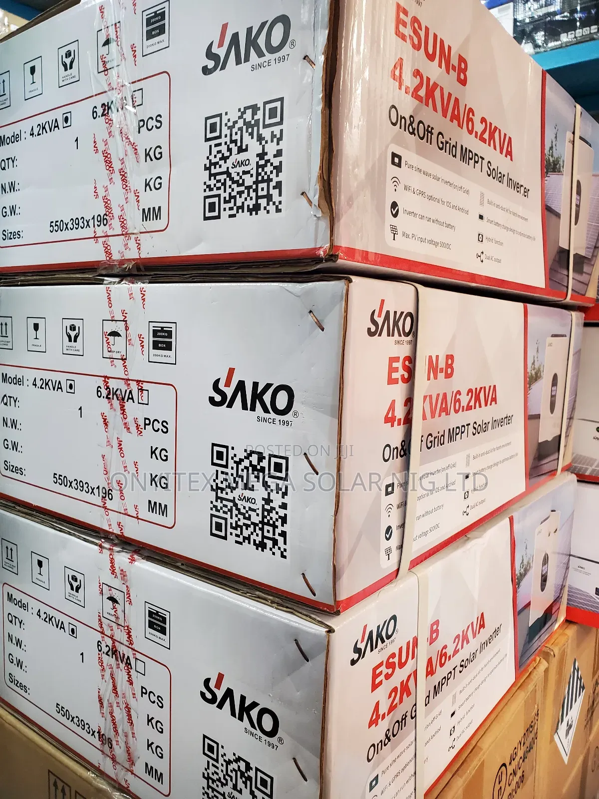Sako Solar Inverter 4.2kva 24v Hybrid With Warranty