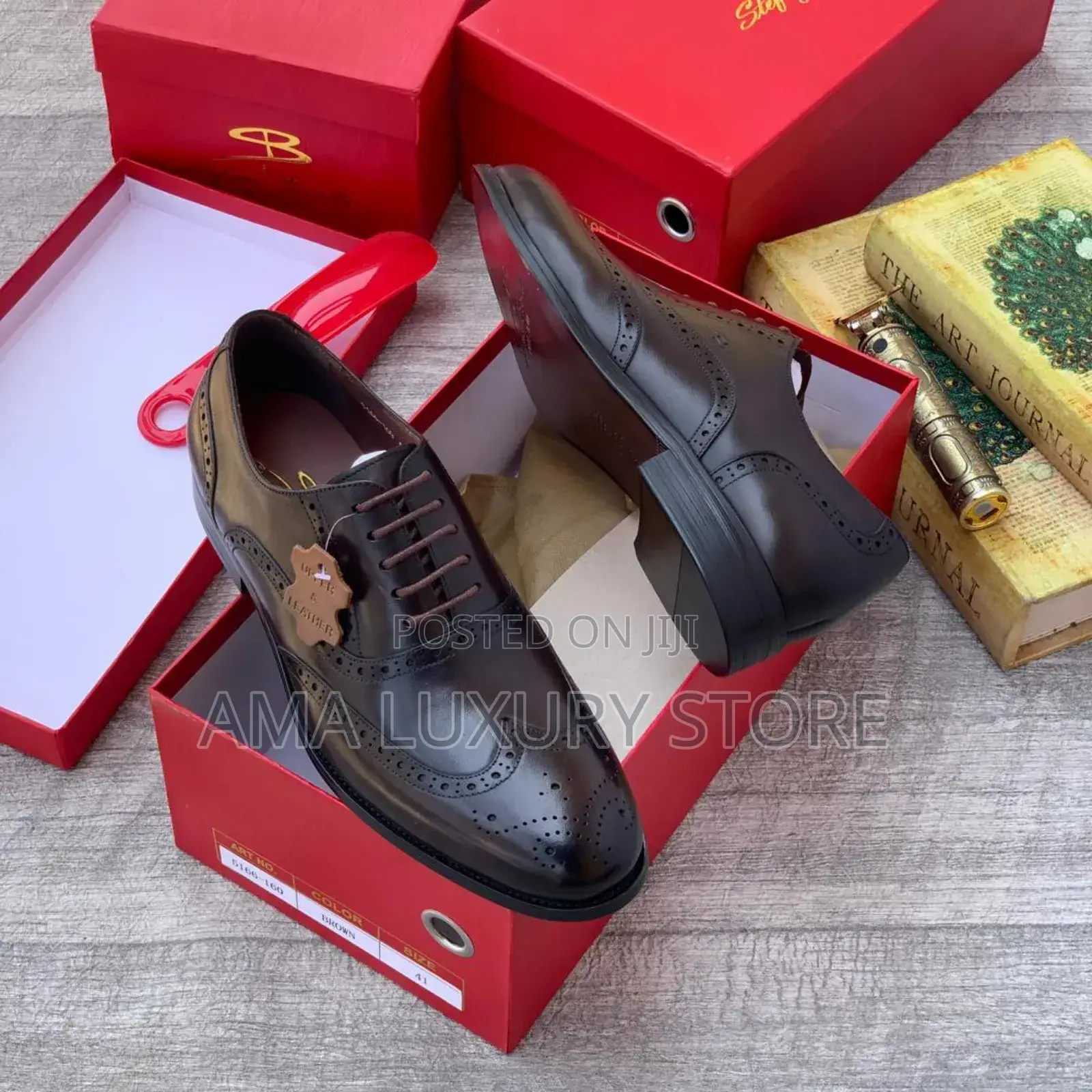 Stefano Genuine Leather Luxury Men's Designer Shoes