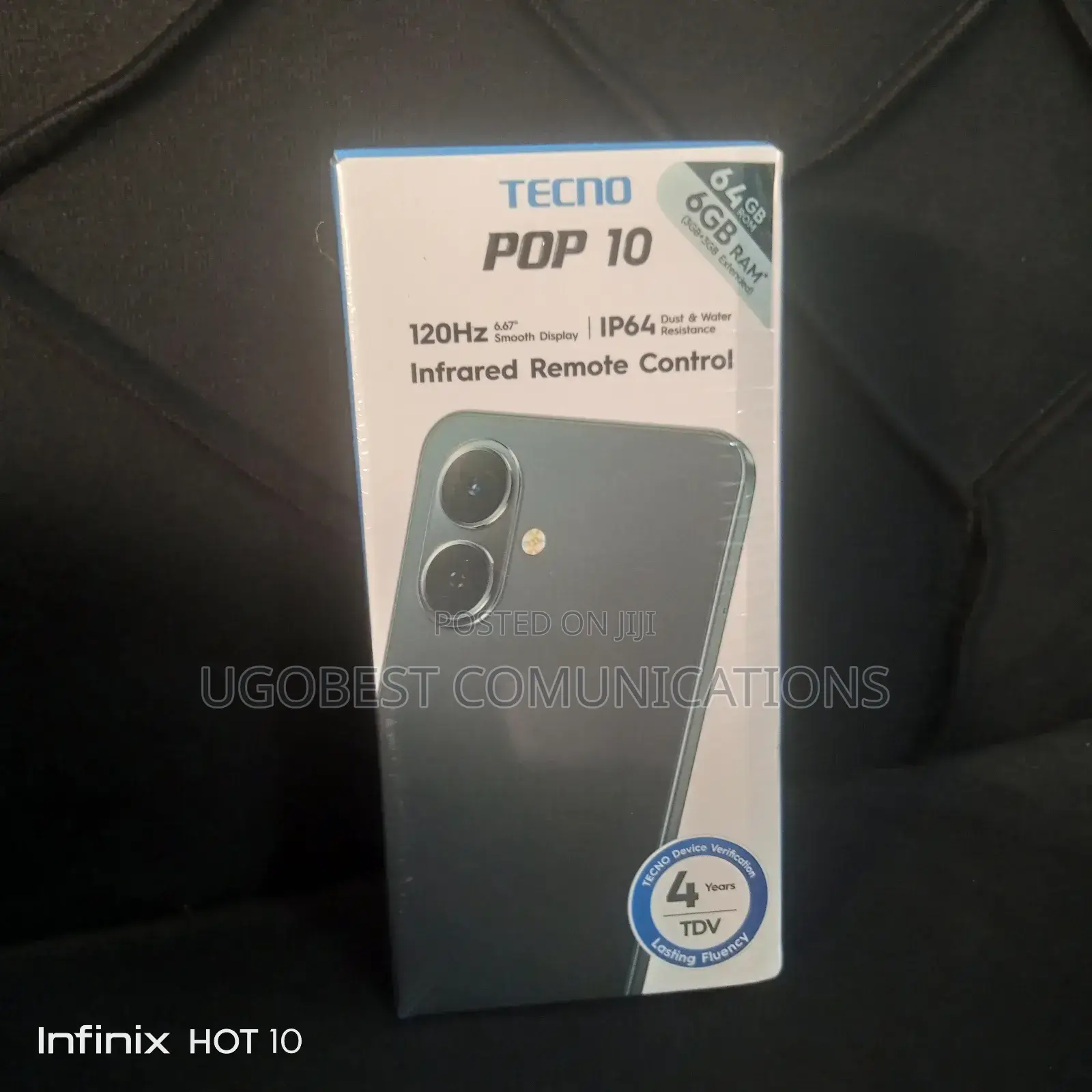 New Tecno Pop 10 64 GB Gray