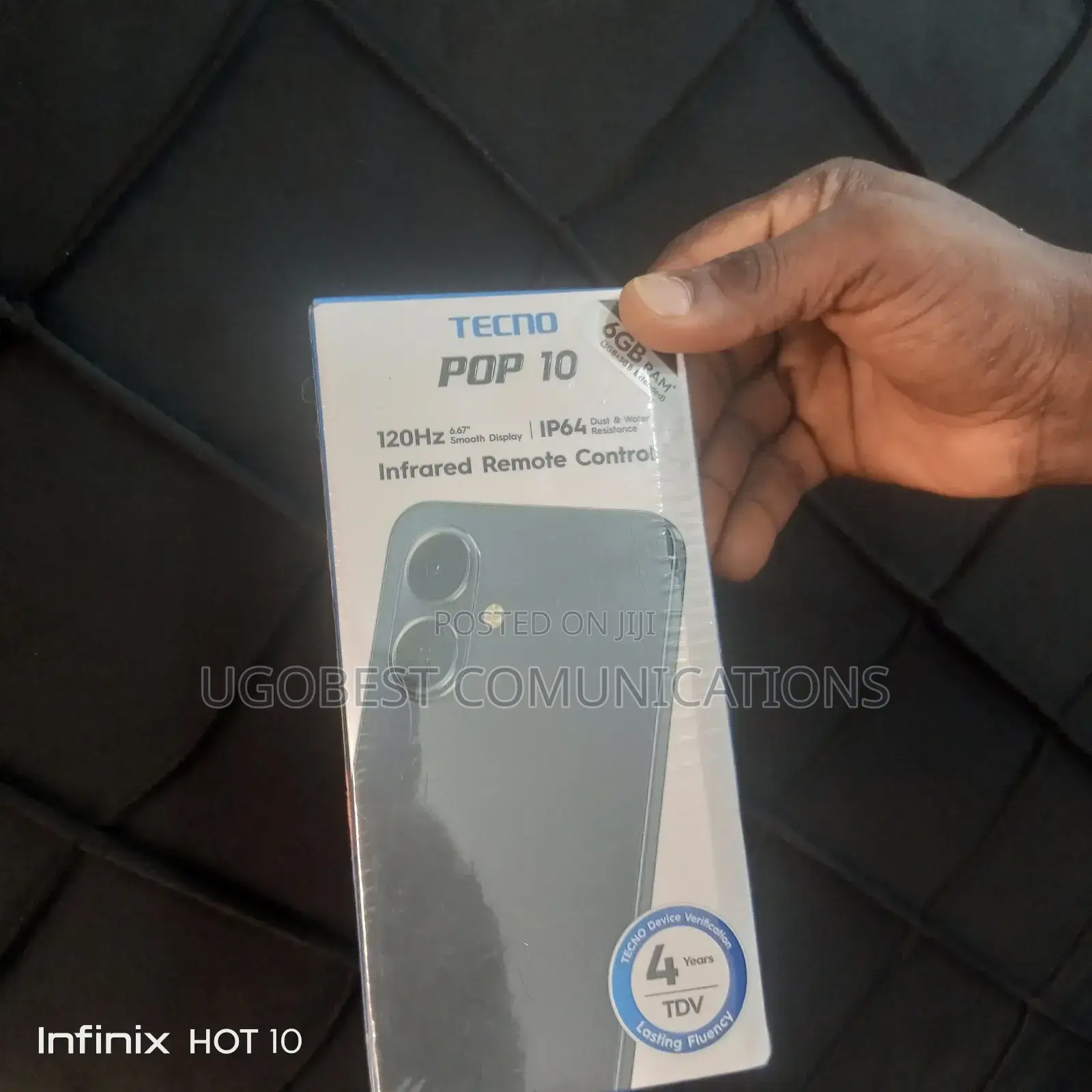 New Tecno Pop 10 64 GB Gray
