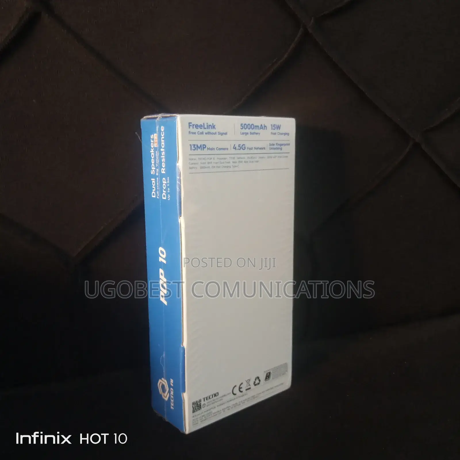 New Tecno Pop 10 64 GB Gray