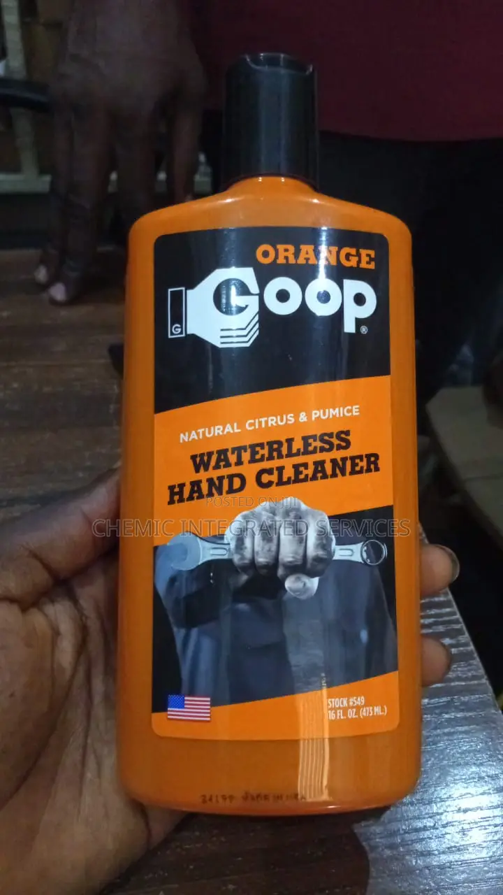 Orange Goop Hand Cleaner – Heavy Duty Citrus Formula