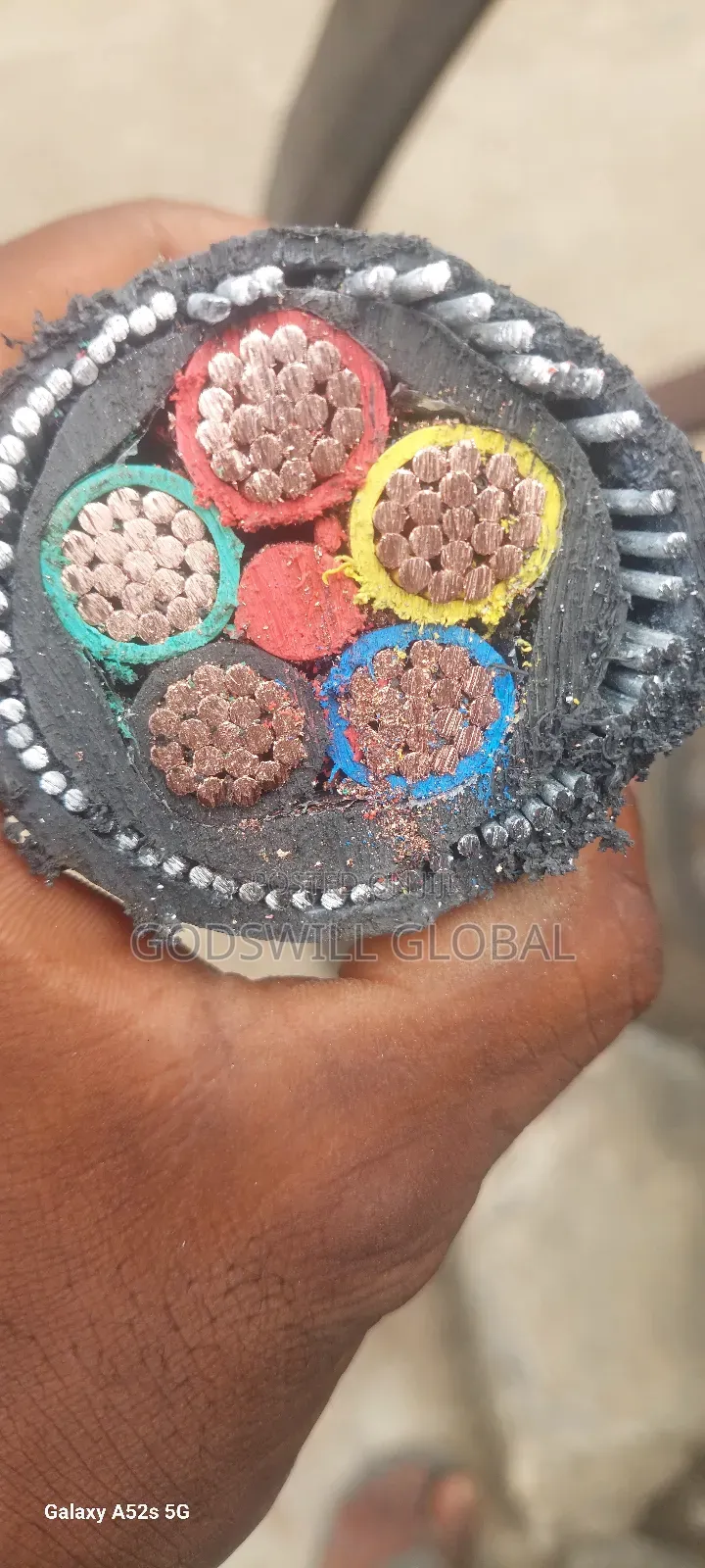 95mmx5core Amoured Cable Purchem Nigeria