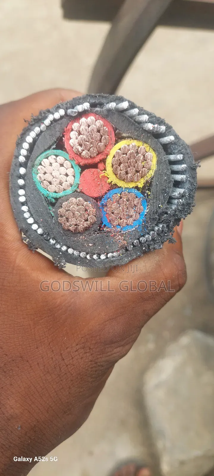 95mmx5core Amoured Cable Purchem Nigeria