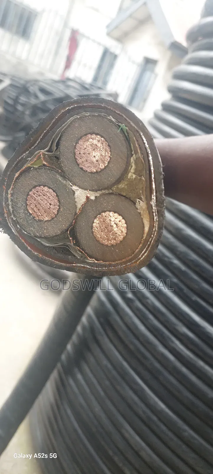 120mmx3core Xlpe 11kv Amoured Cable