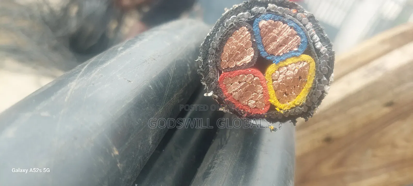 95mmx4core Amoured Cable Fullgage