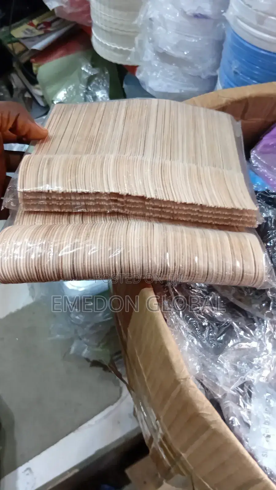 Wooden Spoon and Fork. 100pcs Each