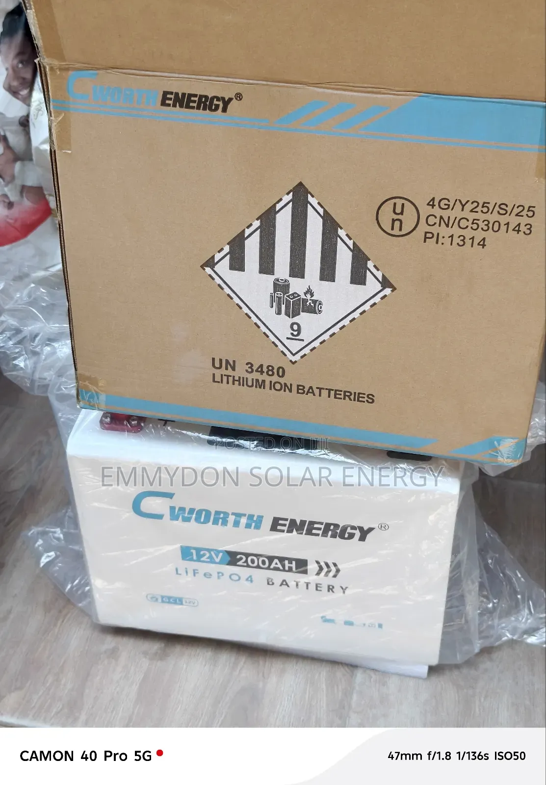Cworth Lithium Battery 200ah 12v