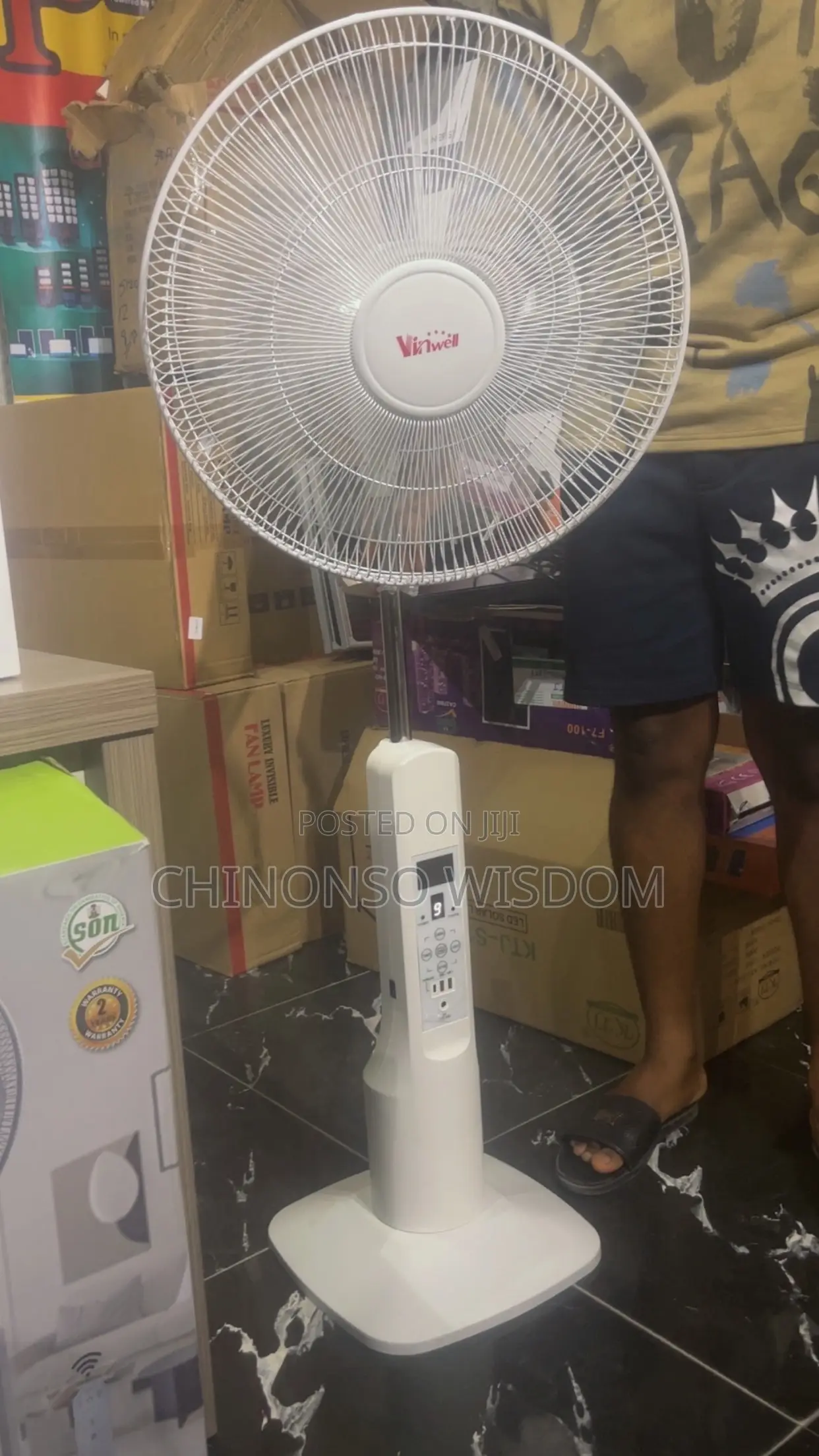 18 Inches Solar Fan