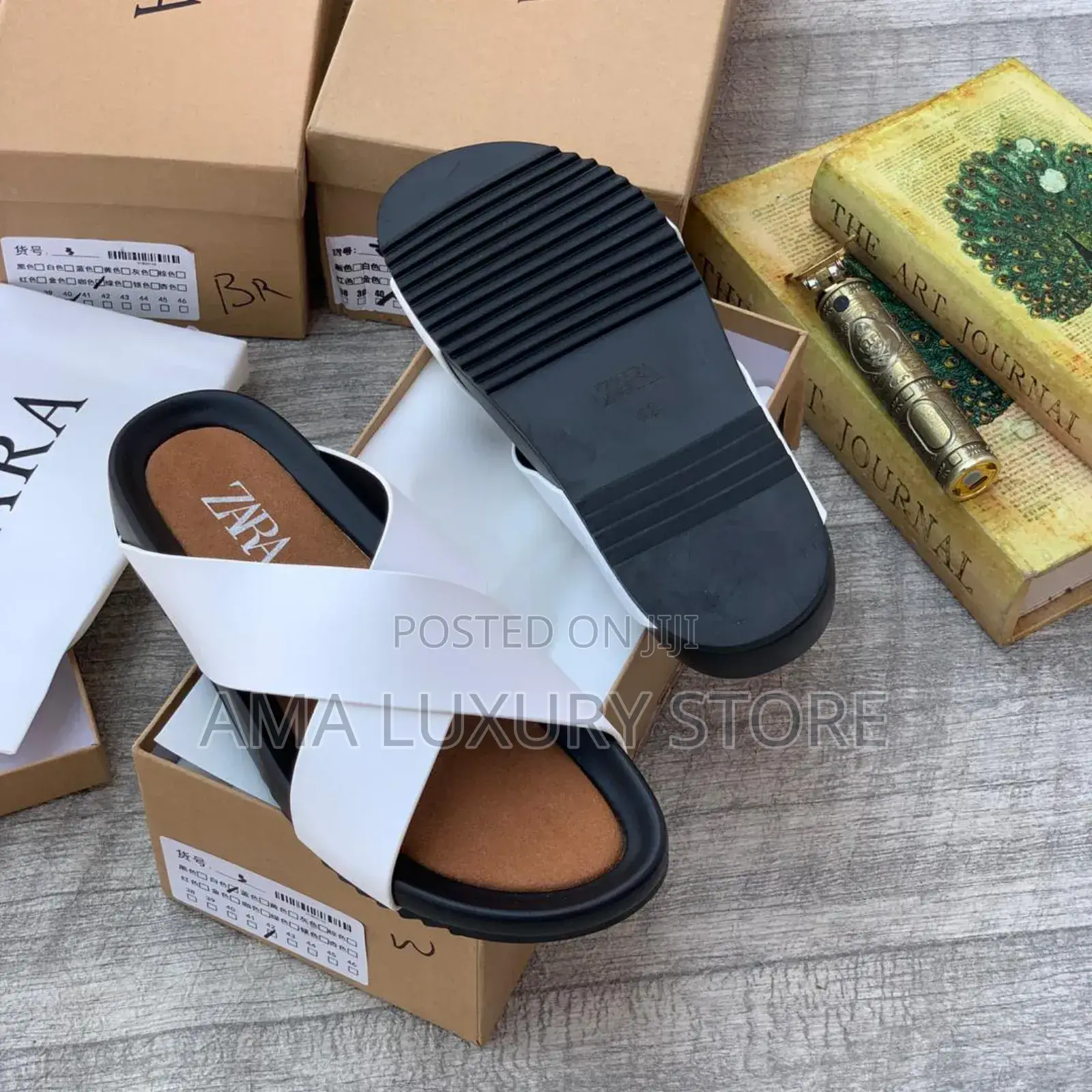 Zara Luxury Designer Men's Slippers