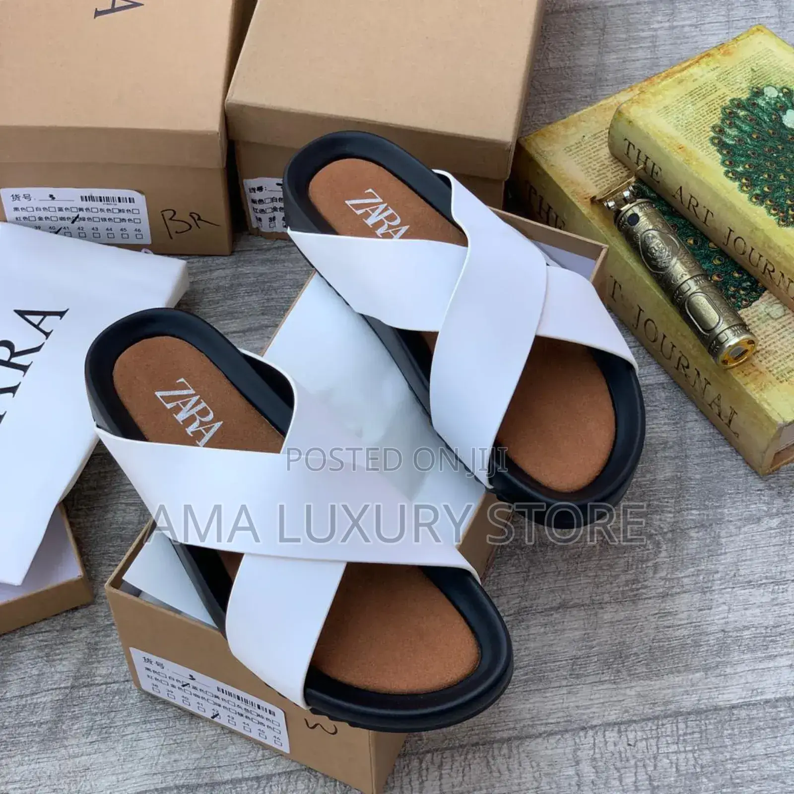 Zara Luxury Designer Men's Slippers