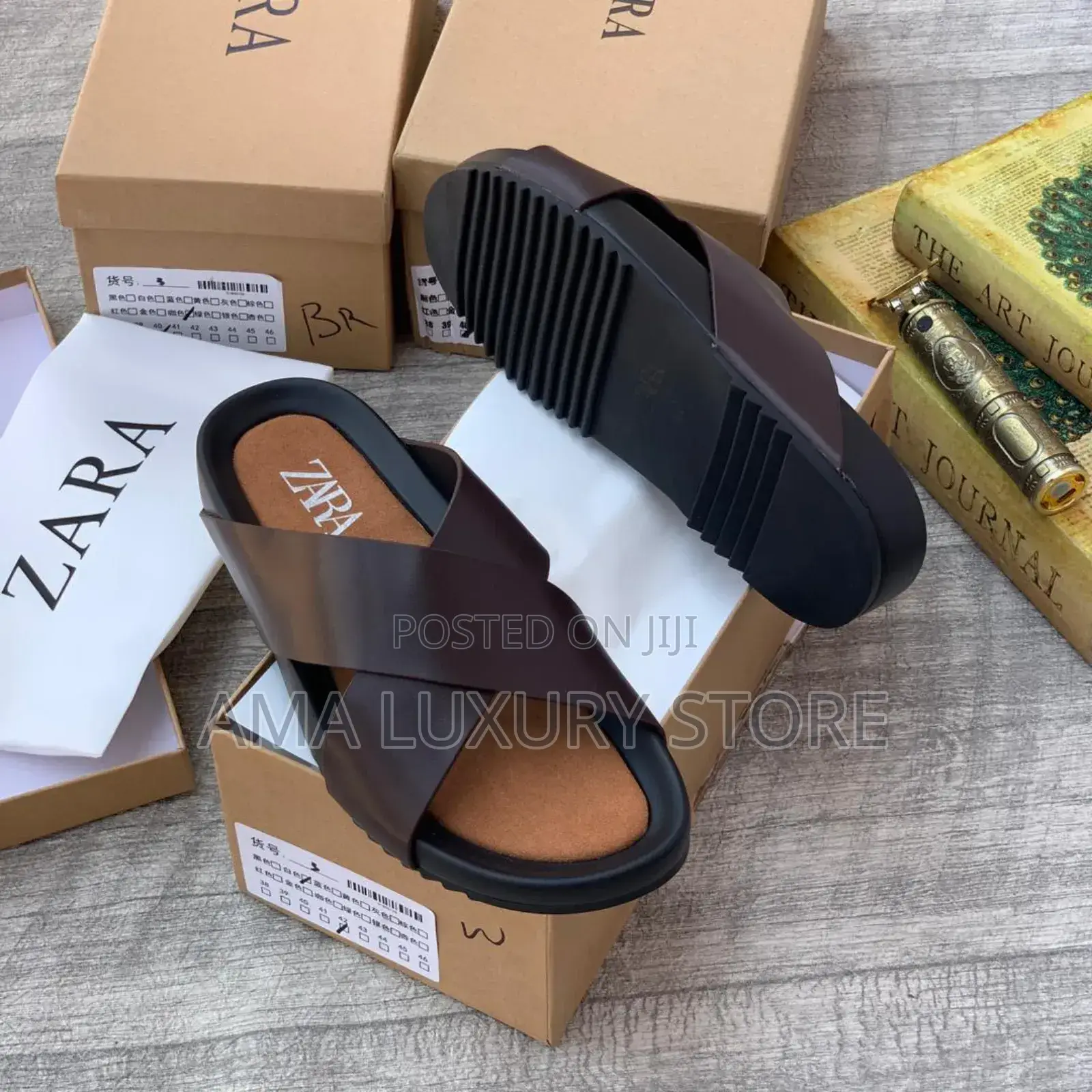 Zara Luxury Designer Men's Slippers