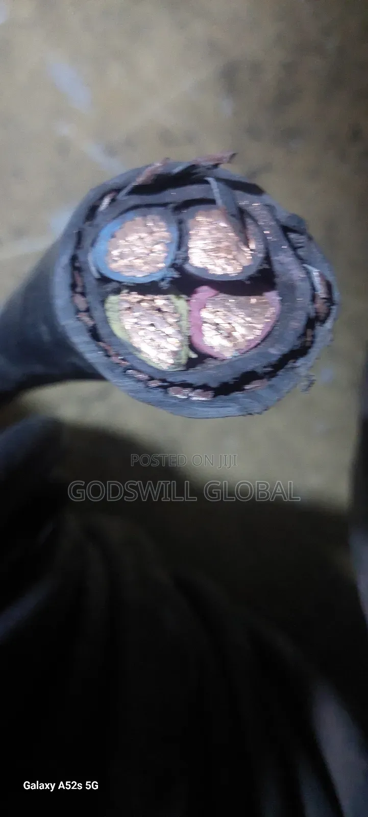 70mmx4core Amoured Cable