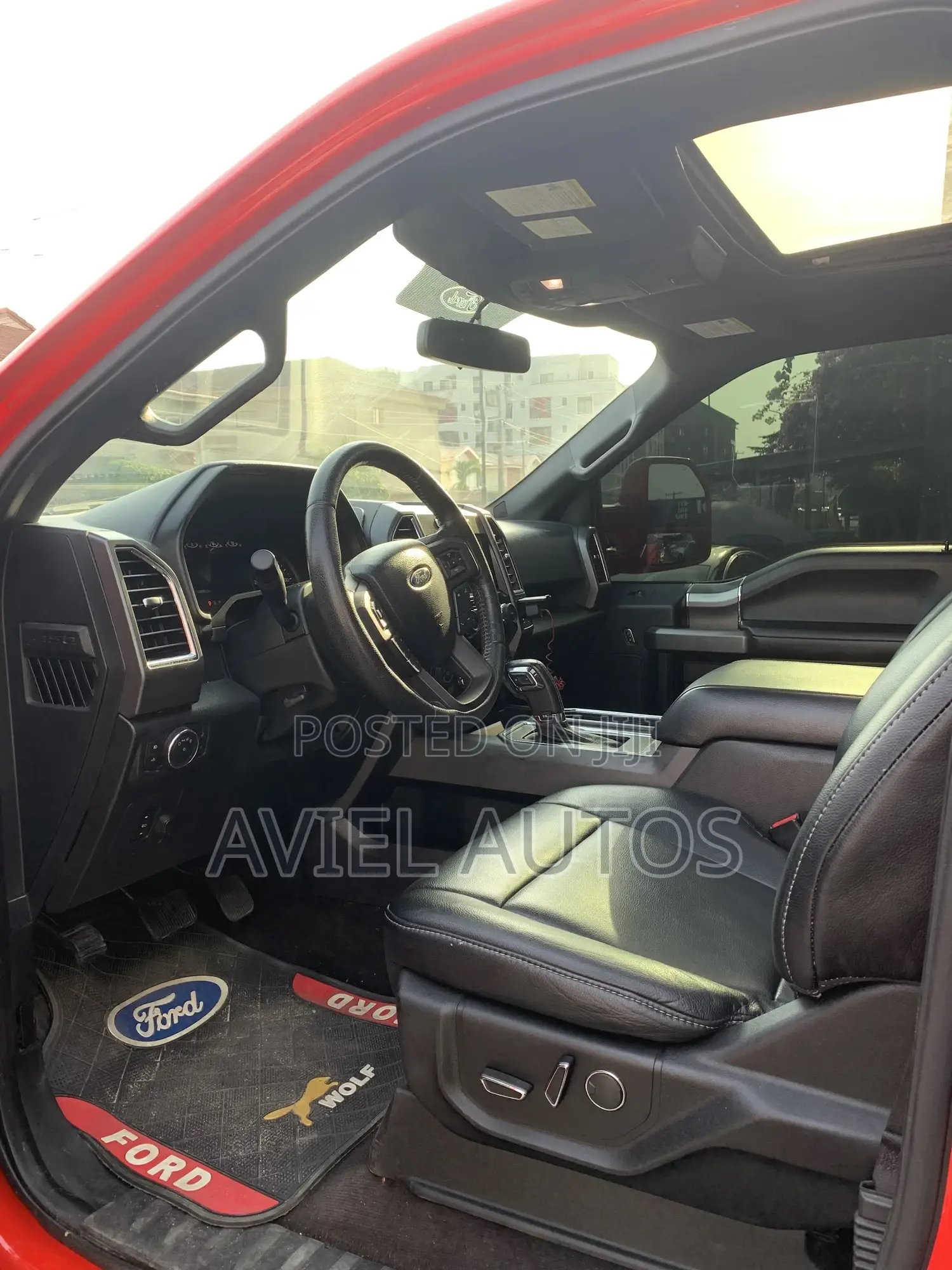 Ford F-150 XLT 4x4 SuperCrew Cab Styleside 6.5 ft. box 157 in. WB 2017 Red