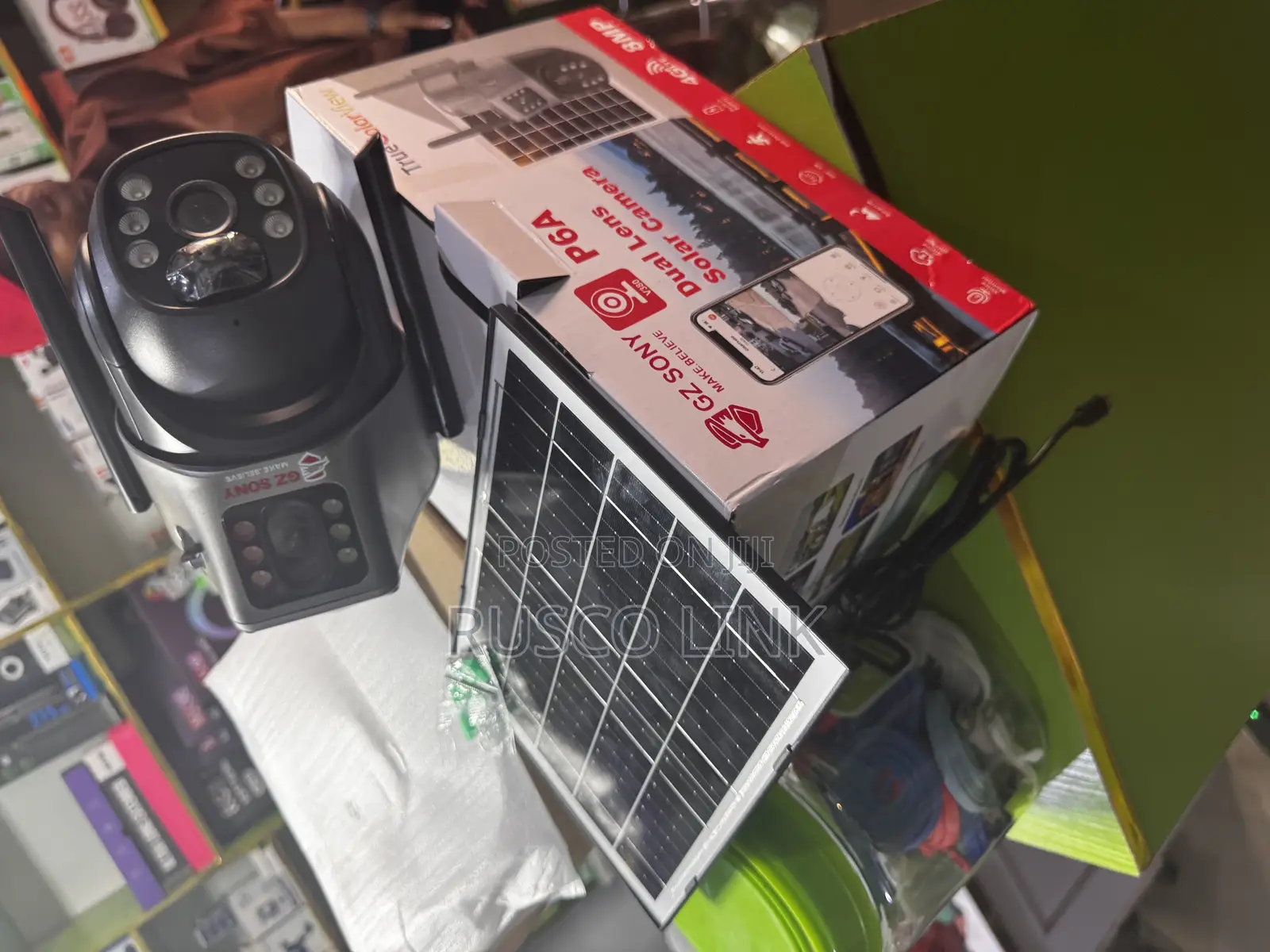 V380 Solar CCTV Camera