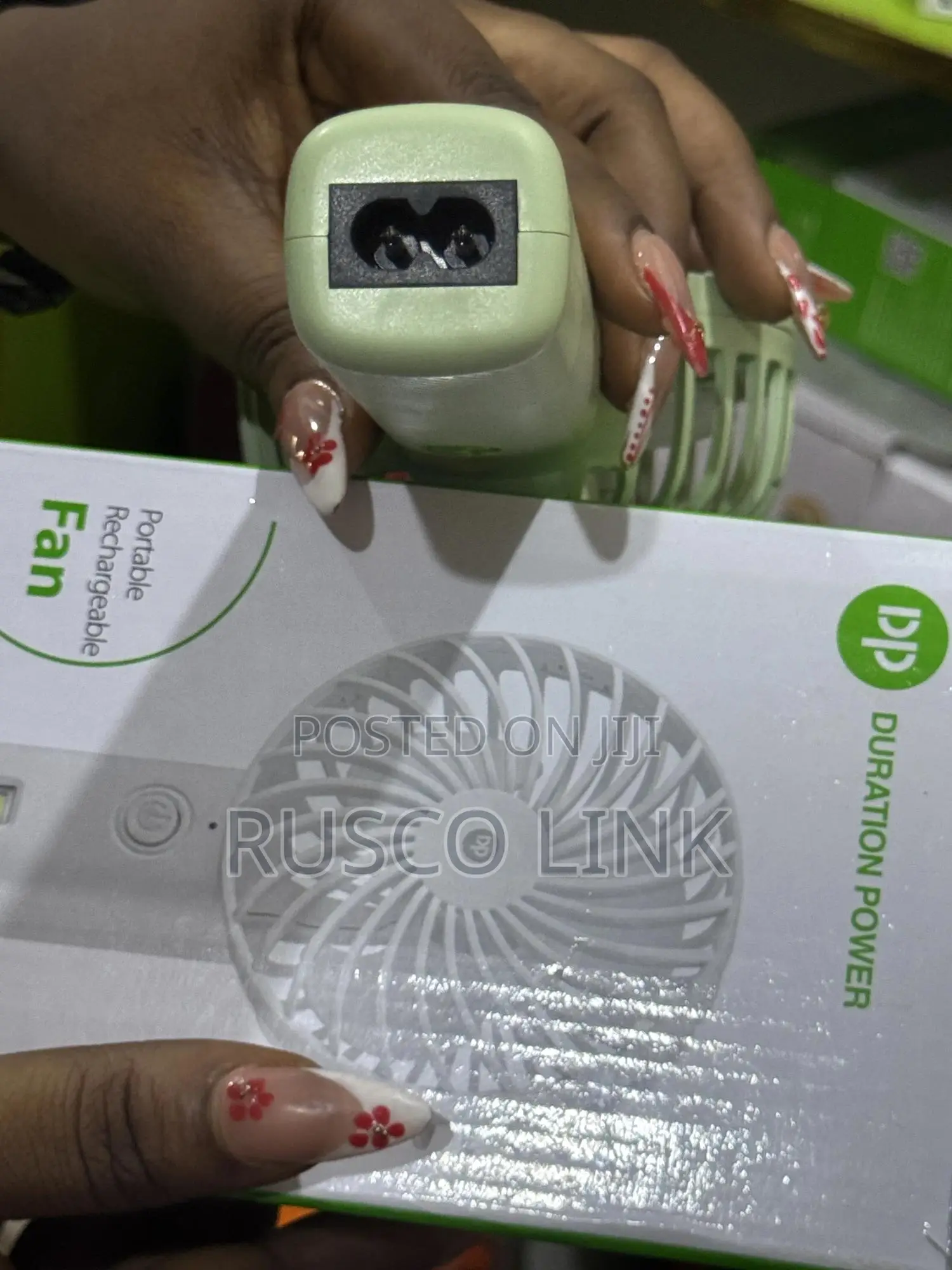 Dp-7634 Rechargeable Hand Fan
