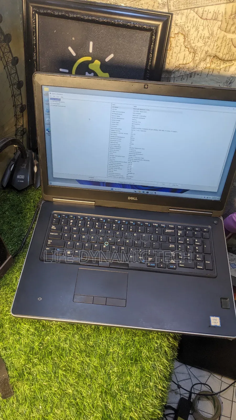 Laptop Dell Precision 7710 16GB Intel Core i7 SSD 512GB