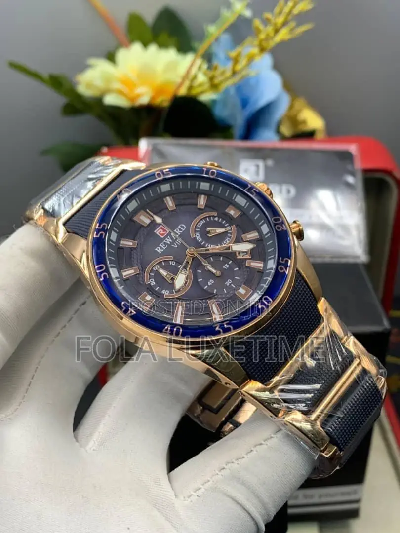 Reward Chain Mix With Robber Watchwith Full Package