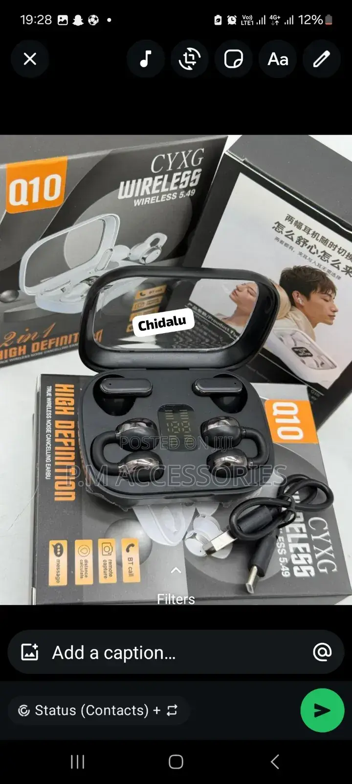 Q10 2 In 1 Earpods