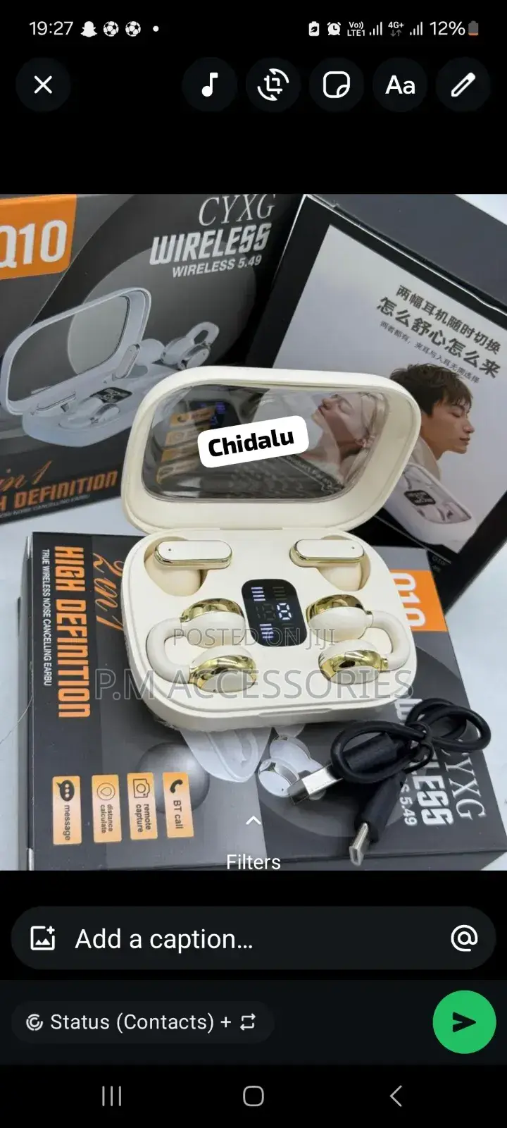Q10 2 In 1 Earpods