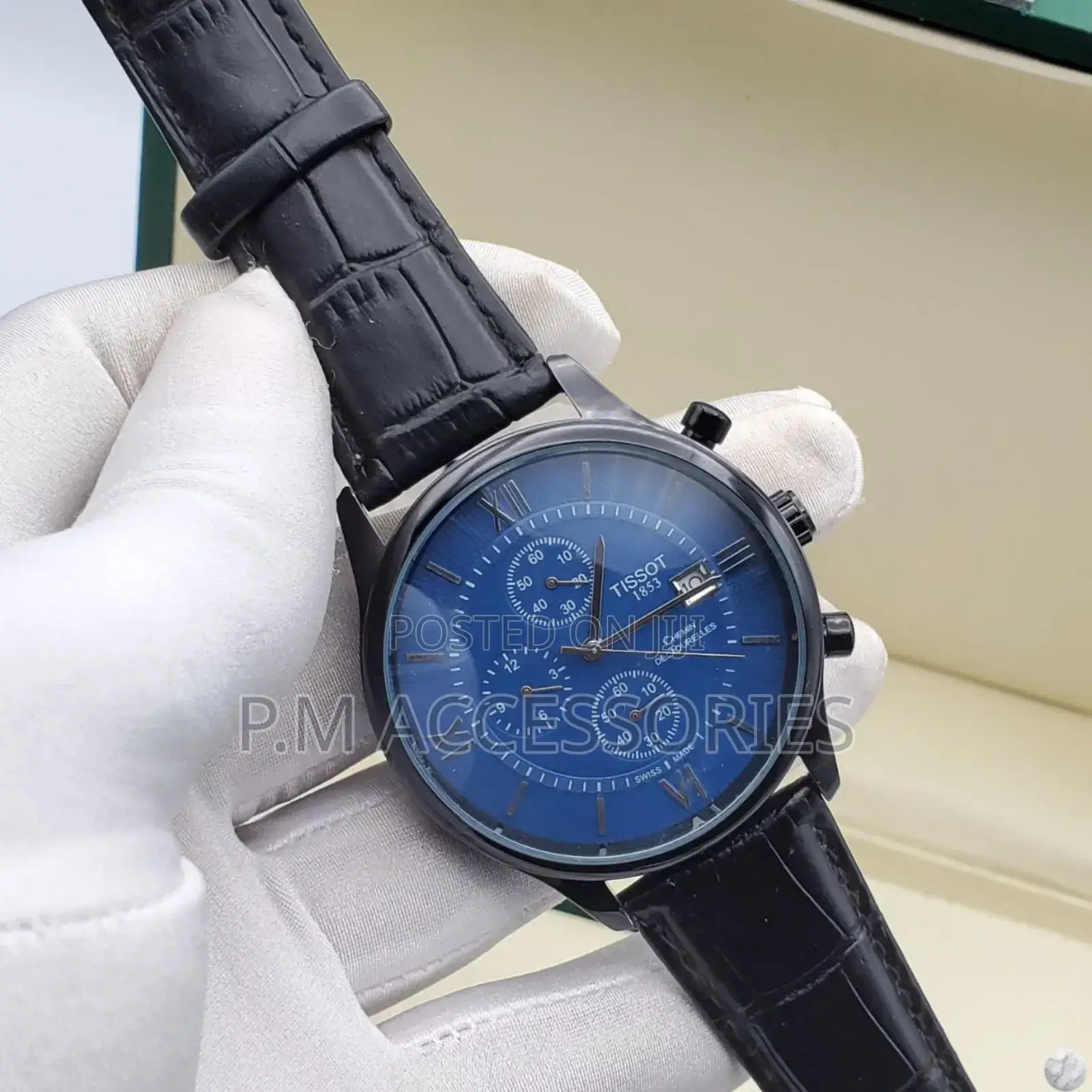 Tissot Prx Leather Watch