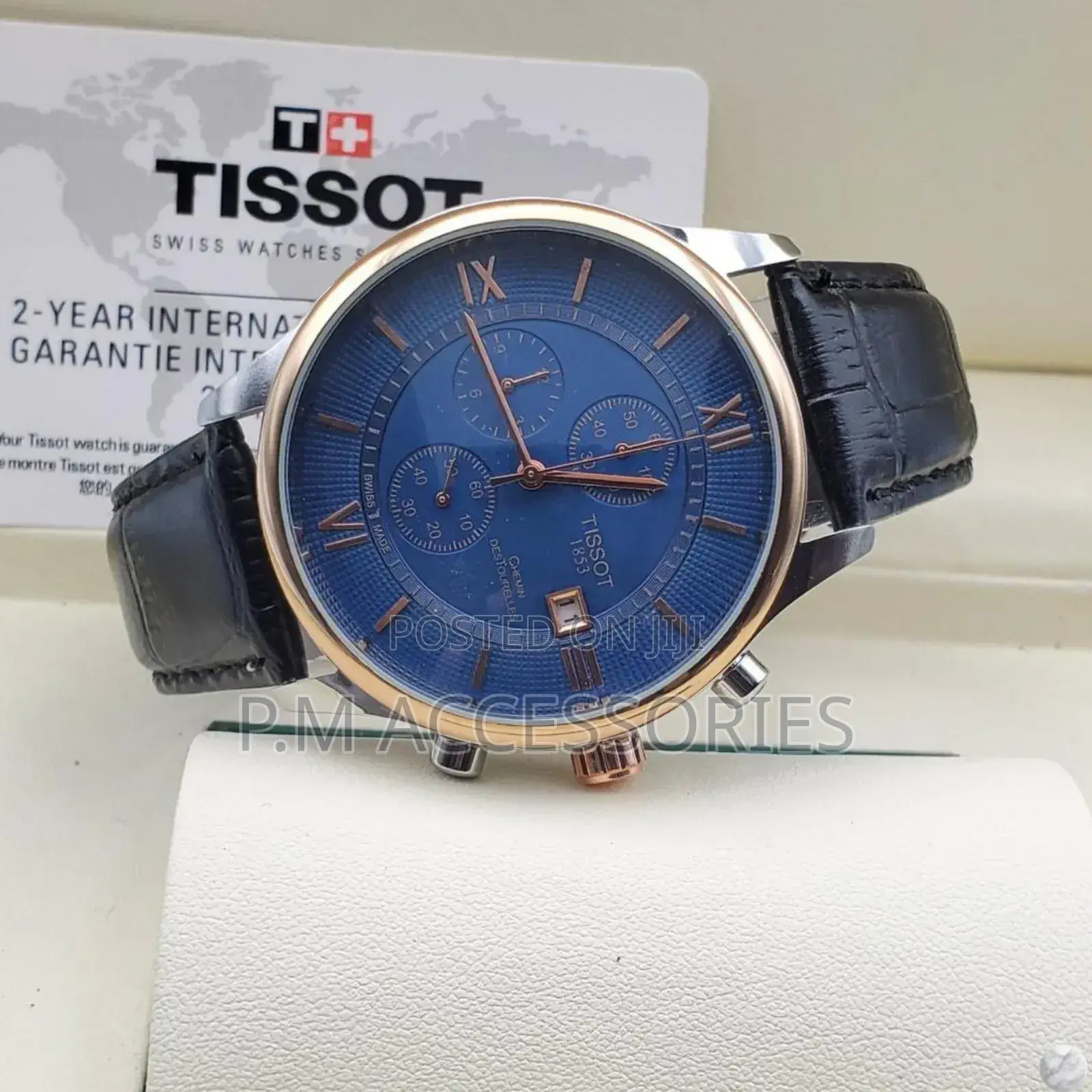 Tissot Prx Leather Watch