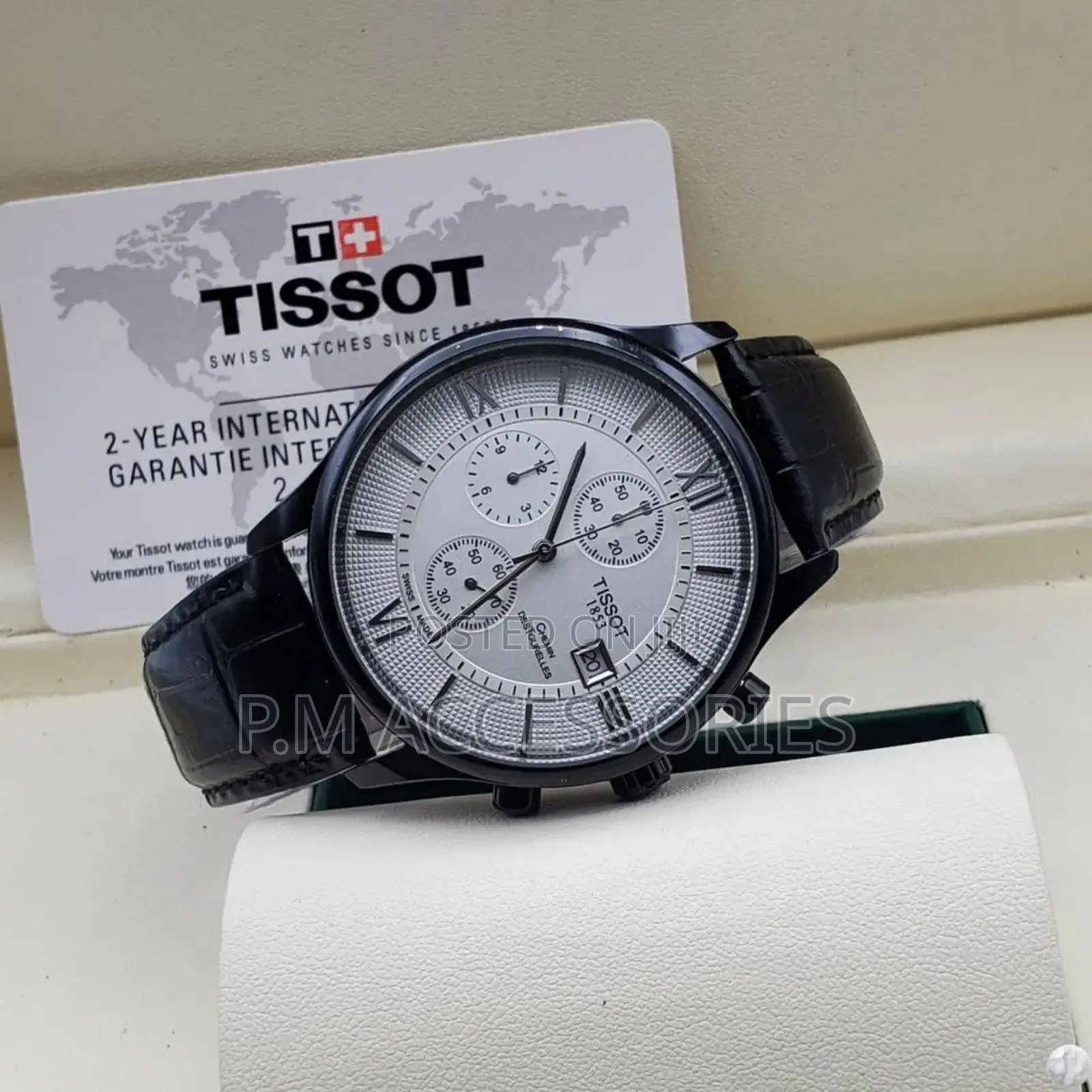 Tissot Prx Leather Watch