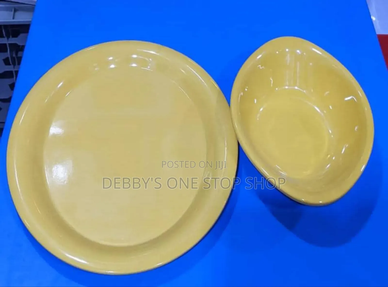 12pcs Oval Melamine Plates (6/6)