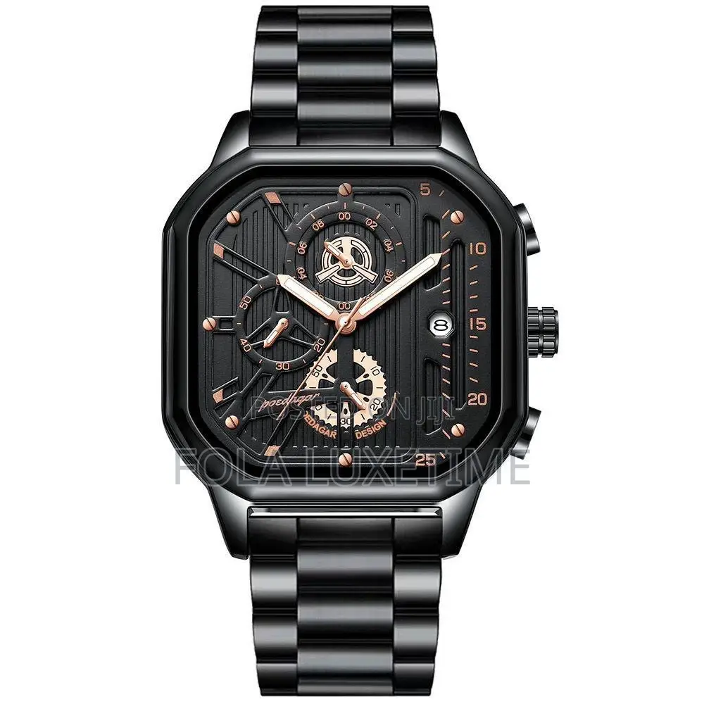 Poedagar Chronograph Chain