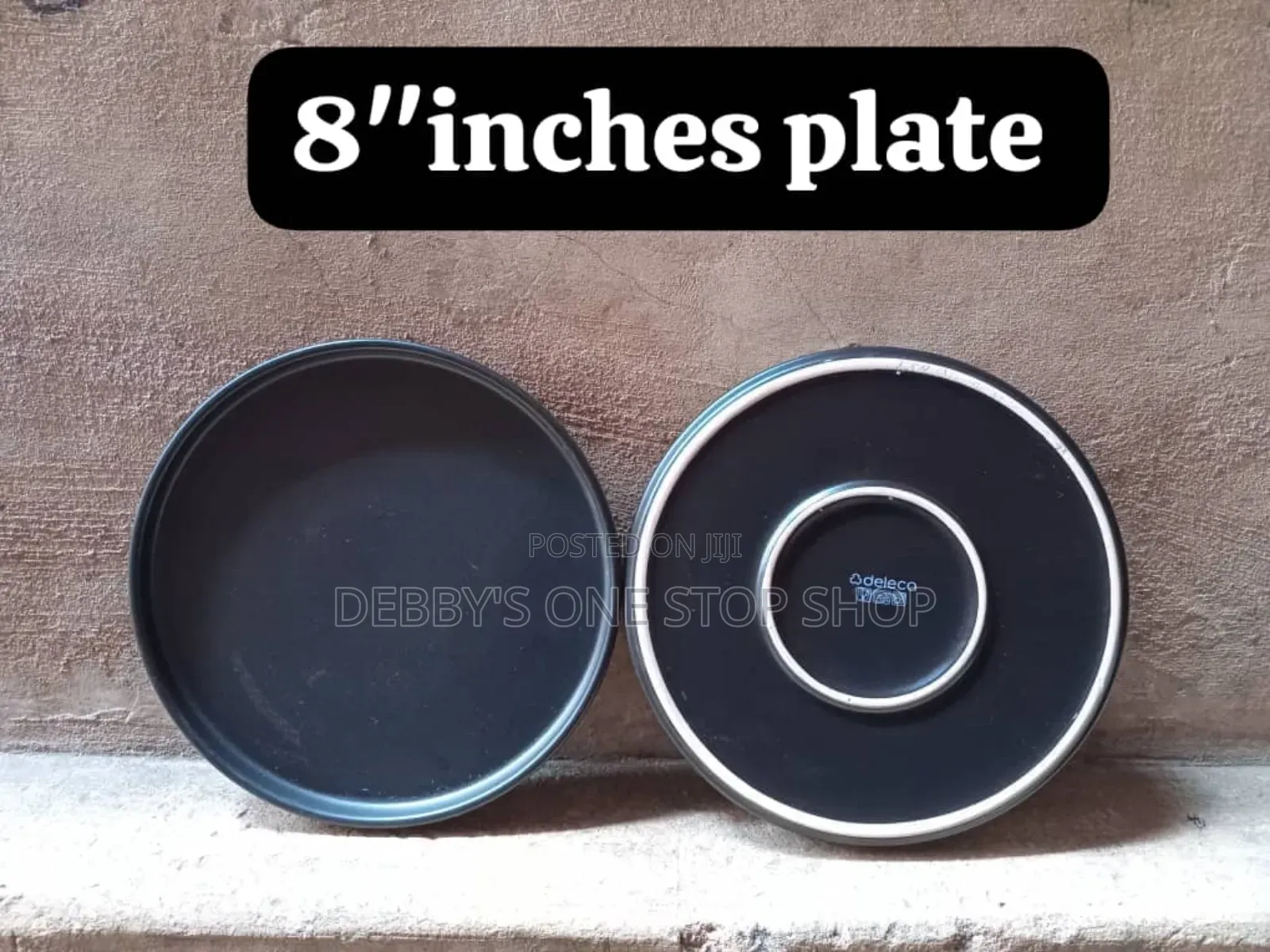 24pcs 8 Inches Plates