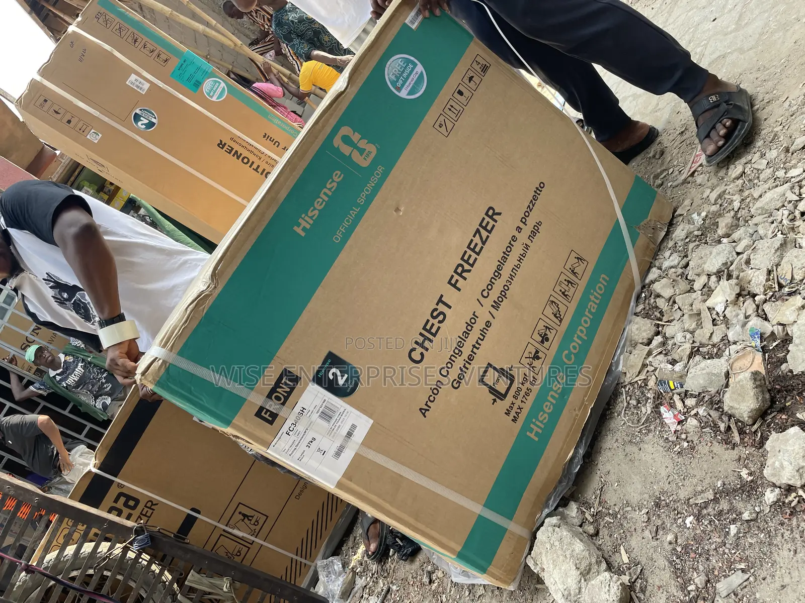 Hisense Chest Freezer Fc340sh 250l
