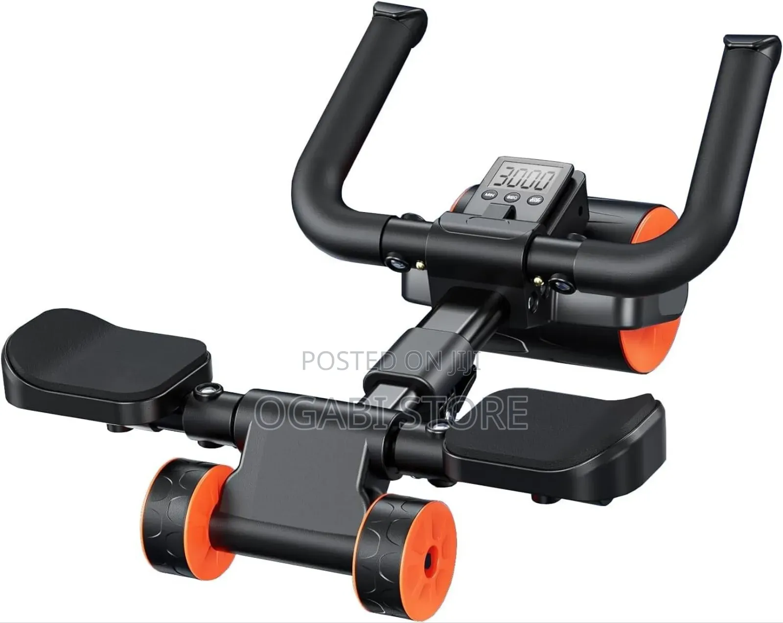 Adjustable Ab Roller With Digital Counter