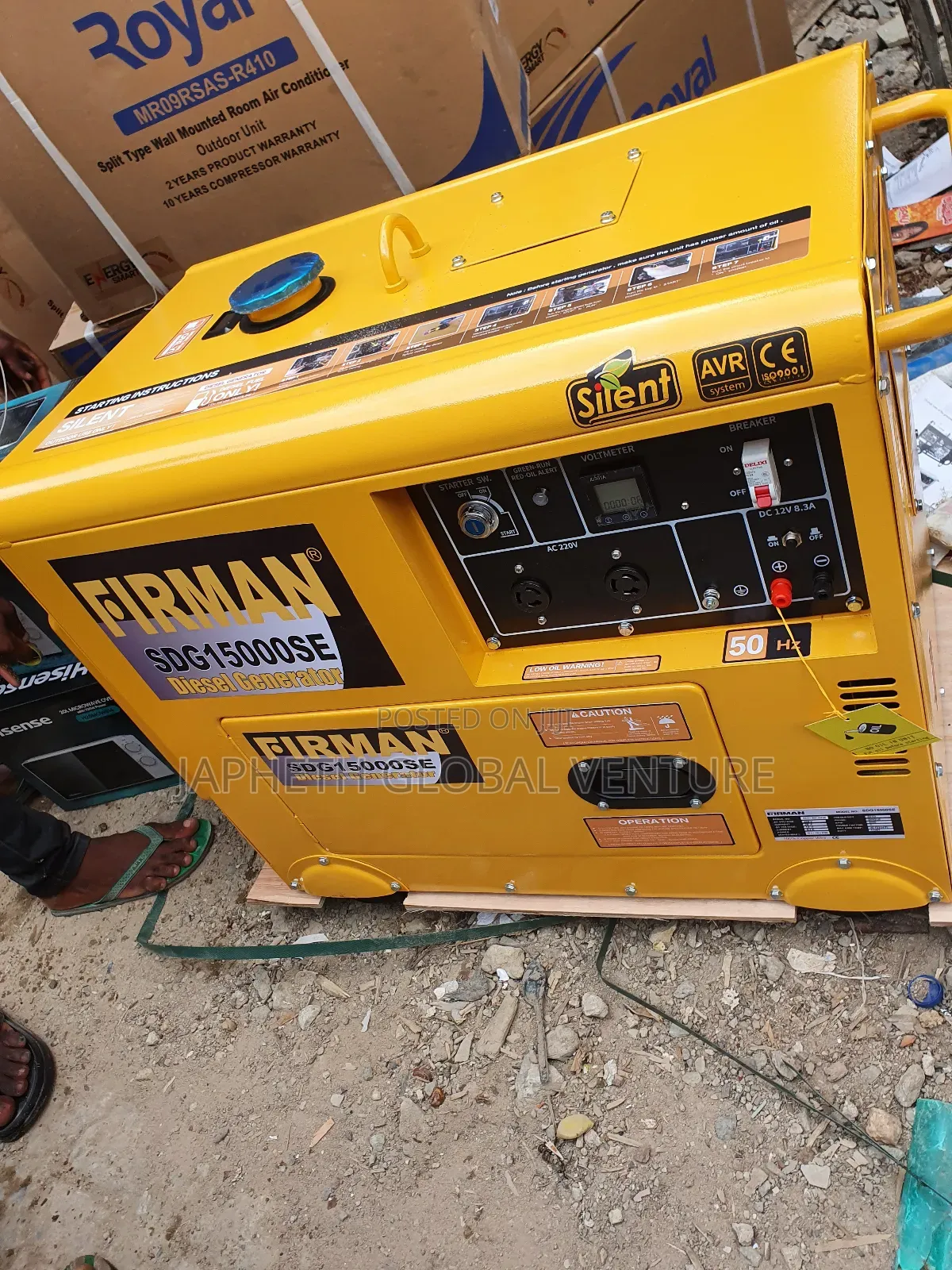 Firman Sdg15000se Soundproofdiesel Generator – Super Silent Reliable