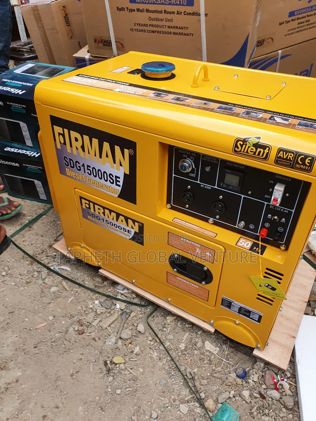 Firman Sdg15000se Soundproofdiesel Generator – Super Silent Reliable