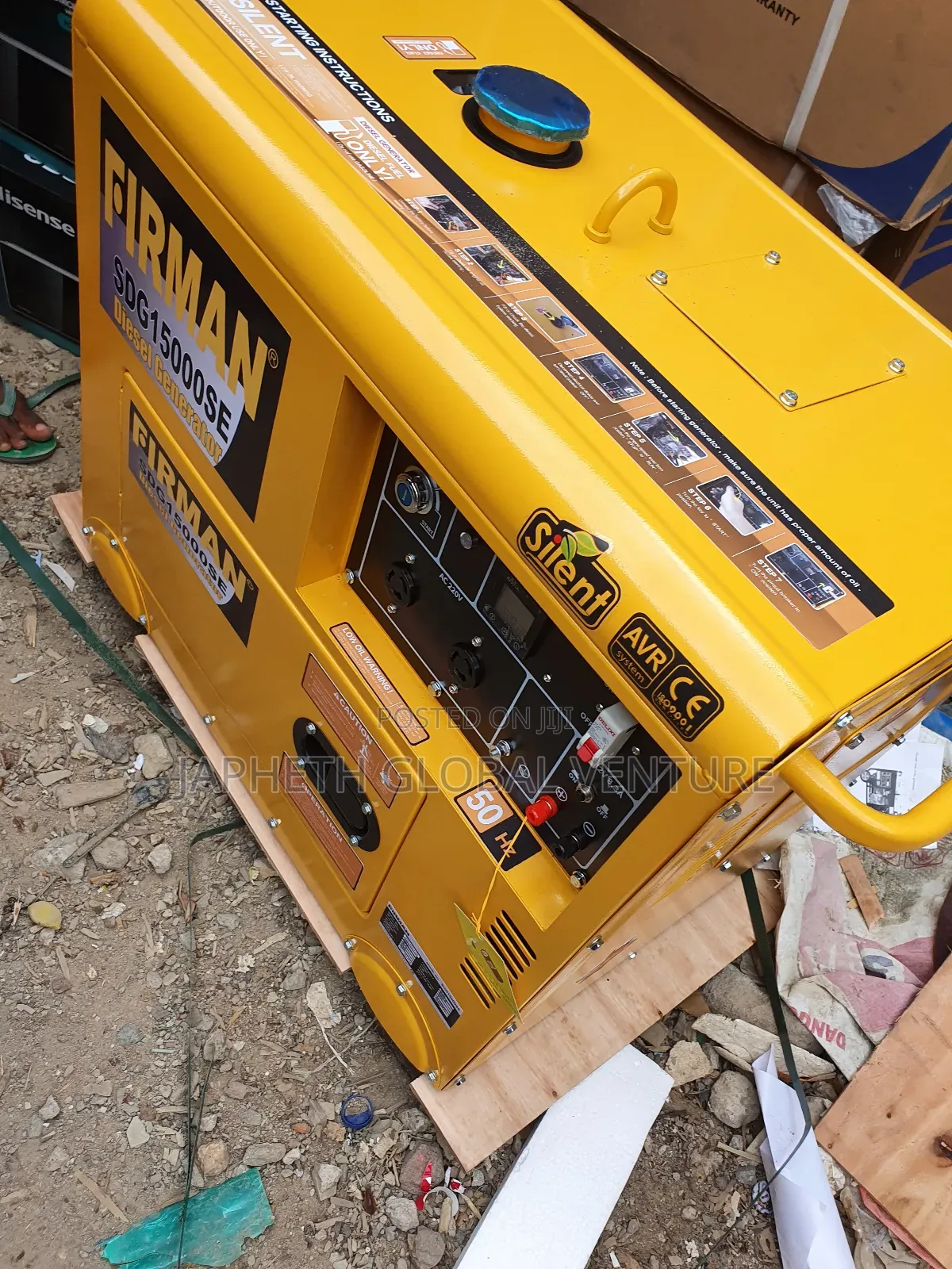 Original Firman 12kva Soundproof Diesel Generator Sdg15000se