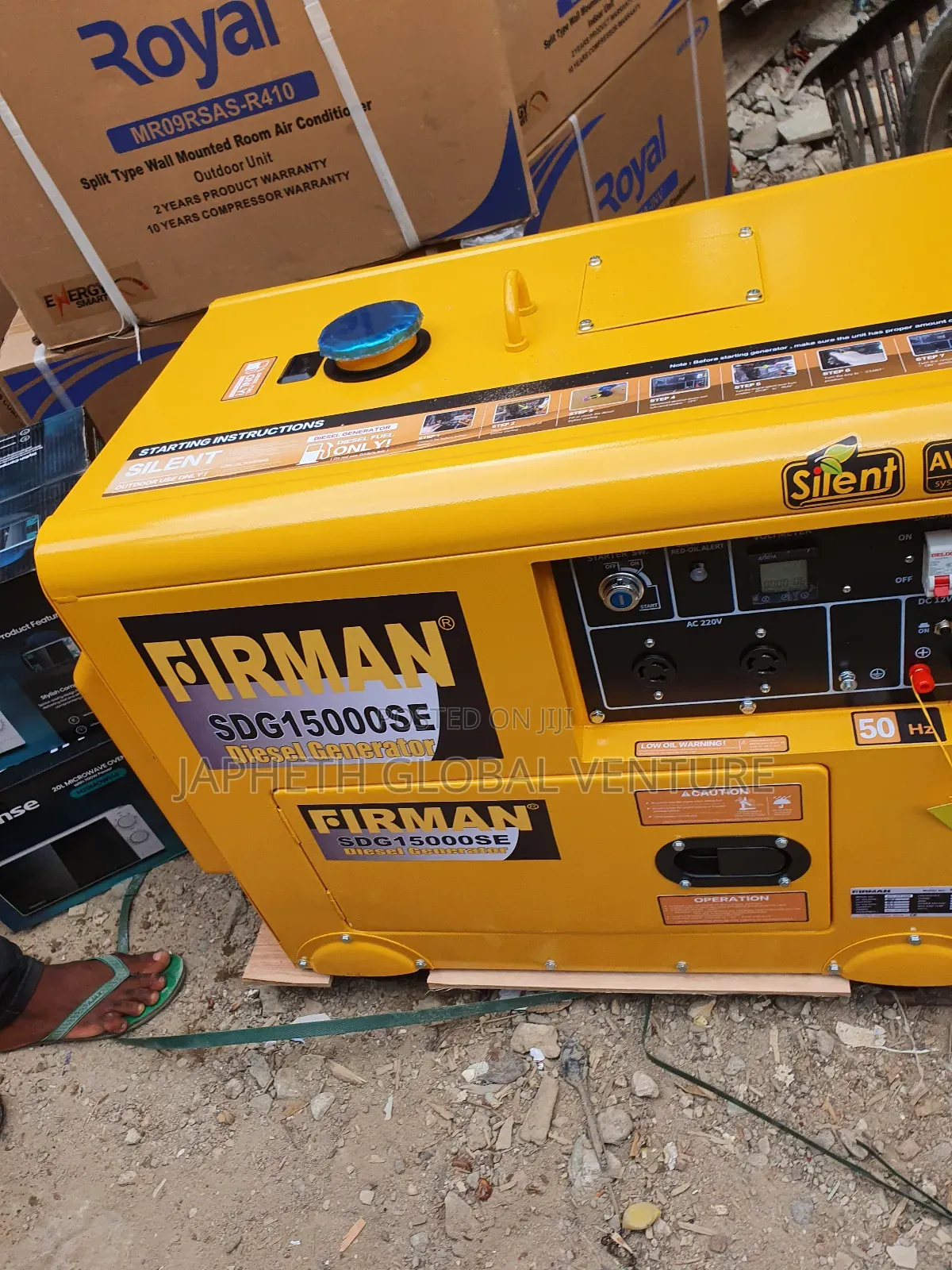 Firman Sdg15000se Silent Diesel Generator for Home Business